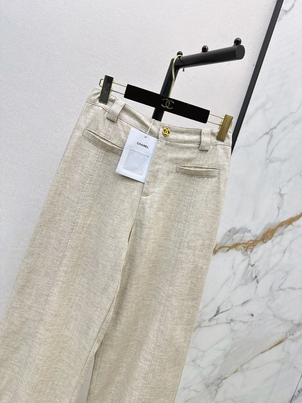 Chanel/26 Early Autumn Latest Straight-Leg Pants