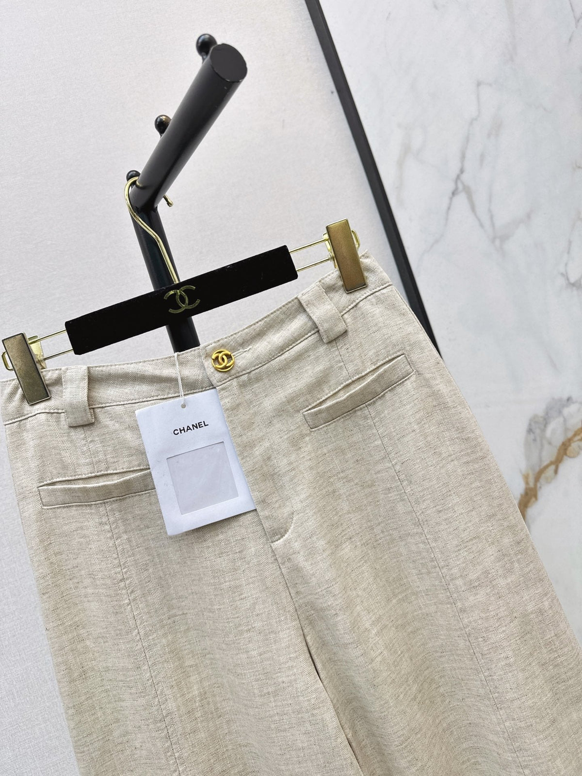 Chanel/26 Early Autumn Latest Straight-Leg Pants