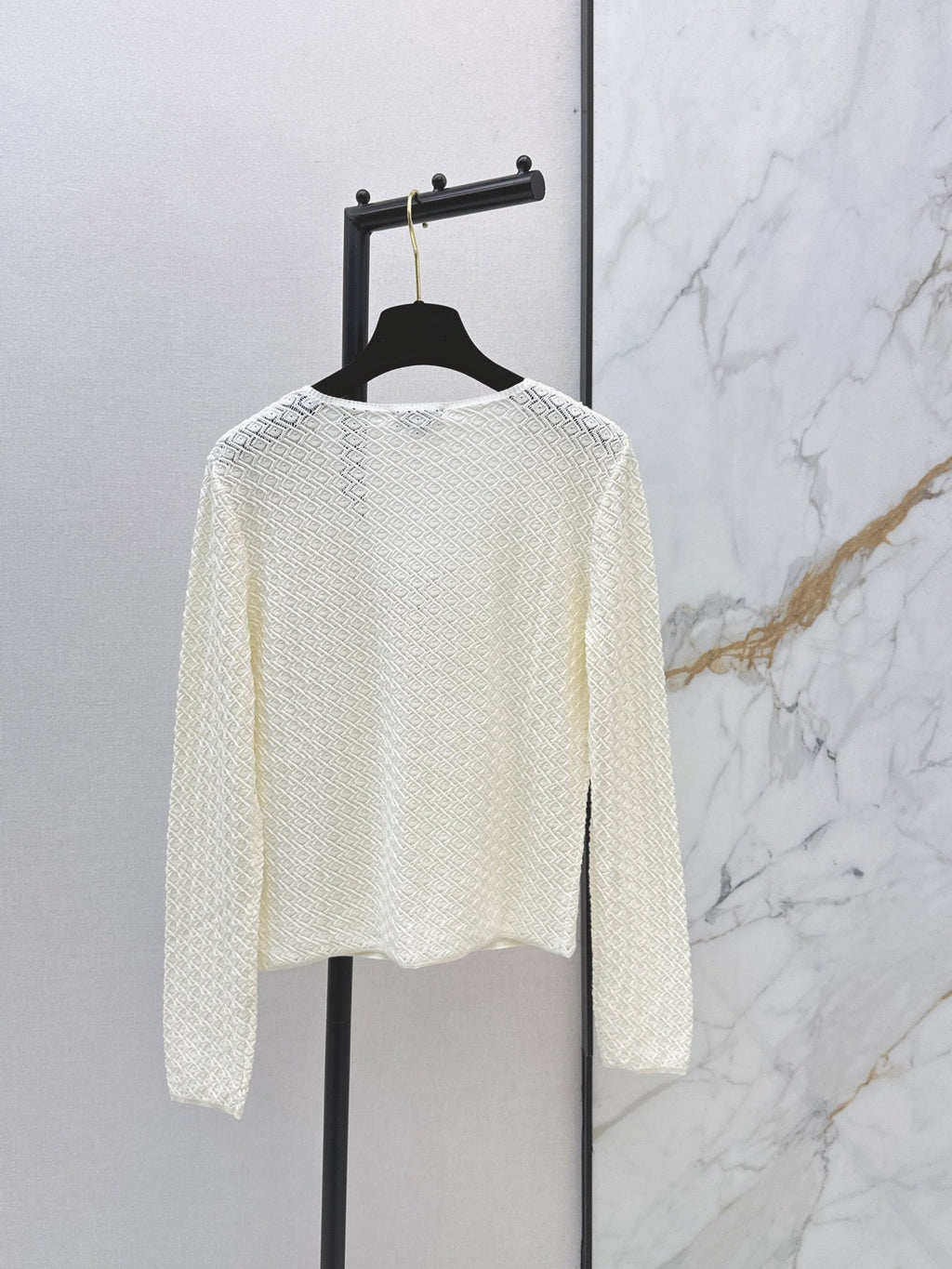 V-Neck Knit Cardigan