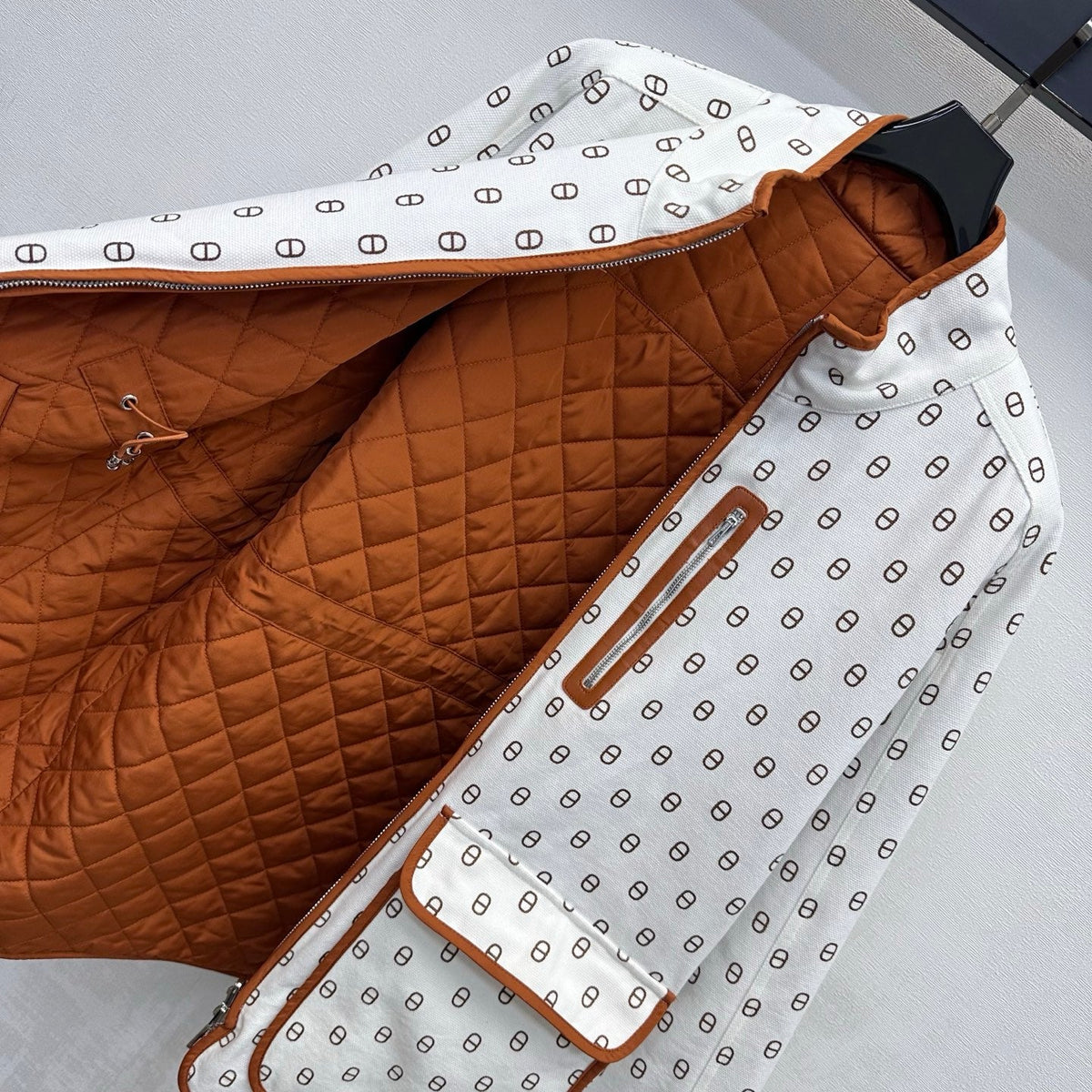 Hermès / 26 New Double-Sided Quilted Cotton Jacket