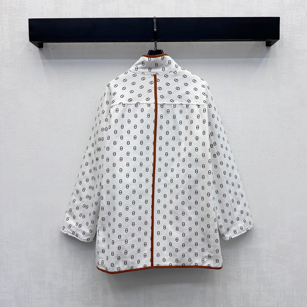 Hermès / 26 New Double-Sided Quilted Cotton Jacket