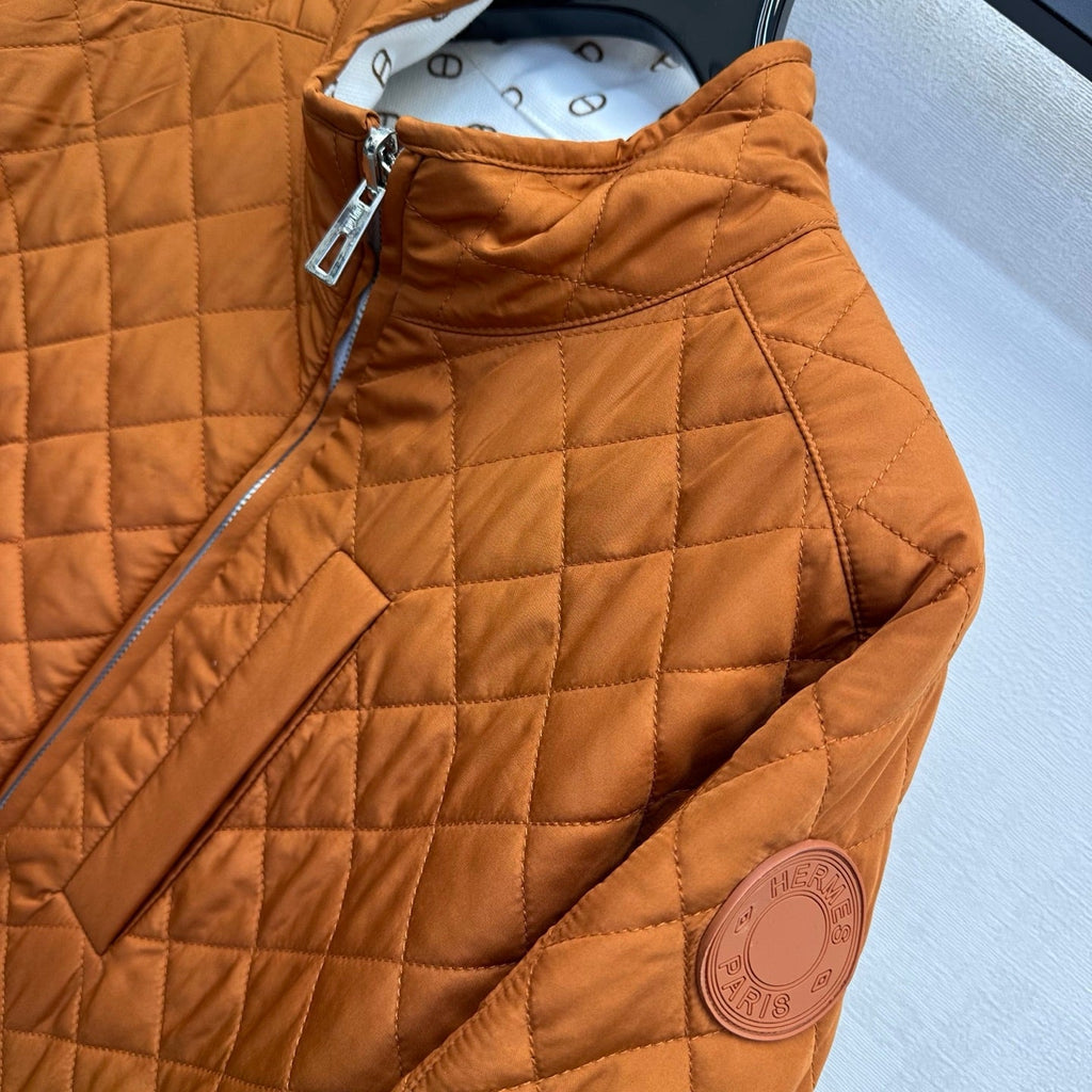 Hermès / 26 New Double-Sided Quilted Cotton Jacket