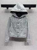 Dior/26SS Denim Hooded Jacket