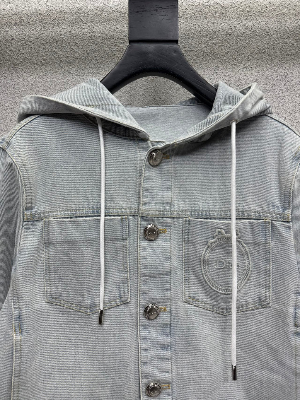 Dior/26SS Denim Hooded Jacket