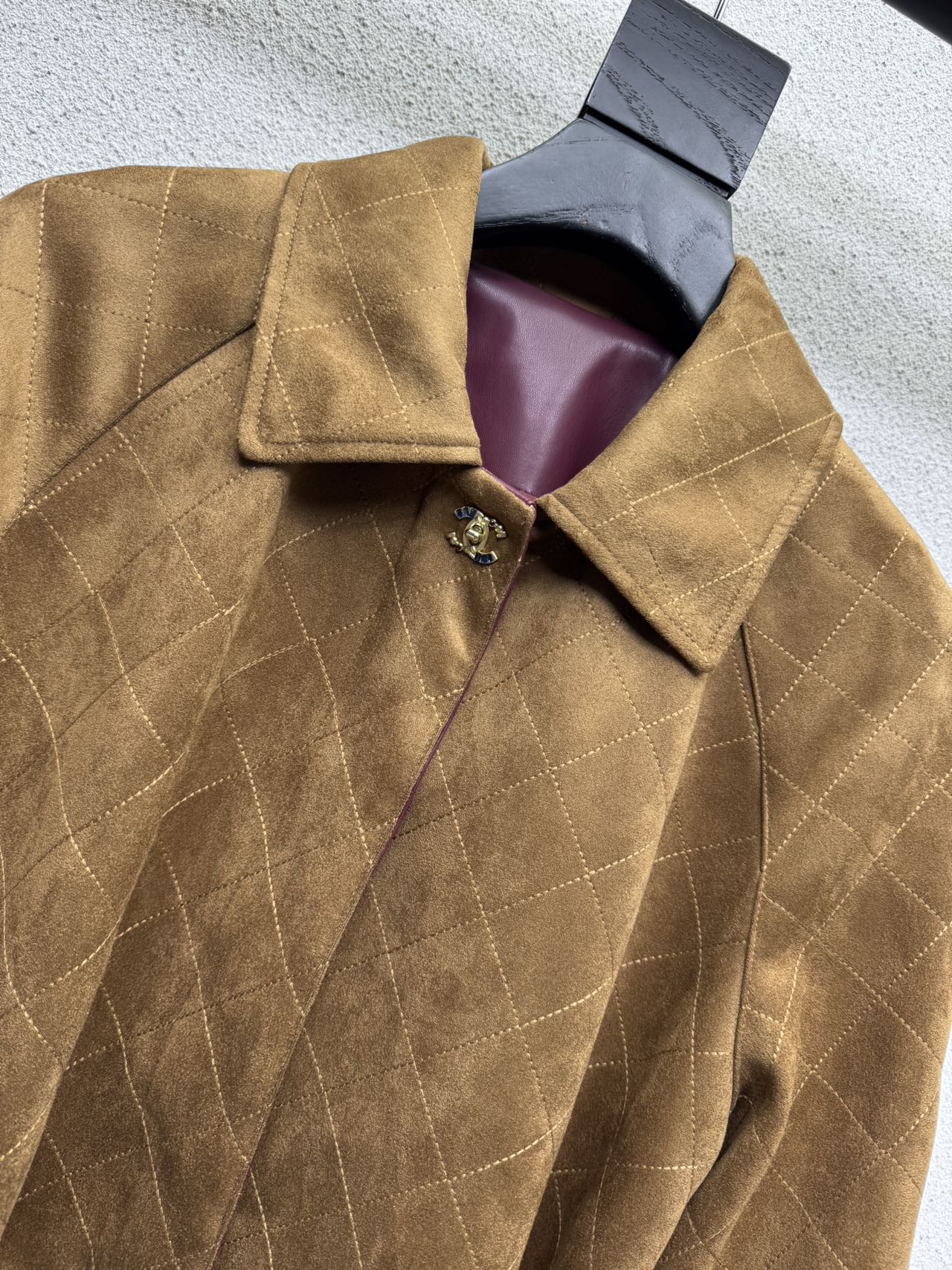 Chanel/26 New Camel Long Trench Coat