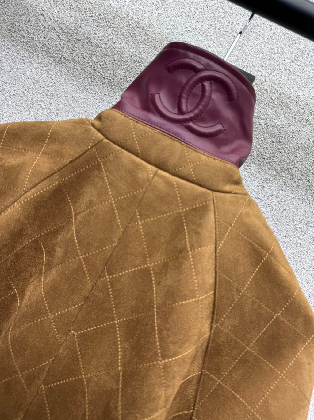 Chanel/26 New Camel Long Trench Coat