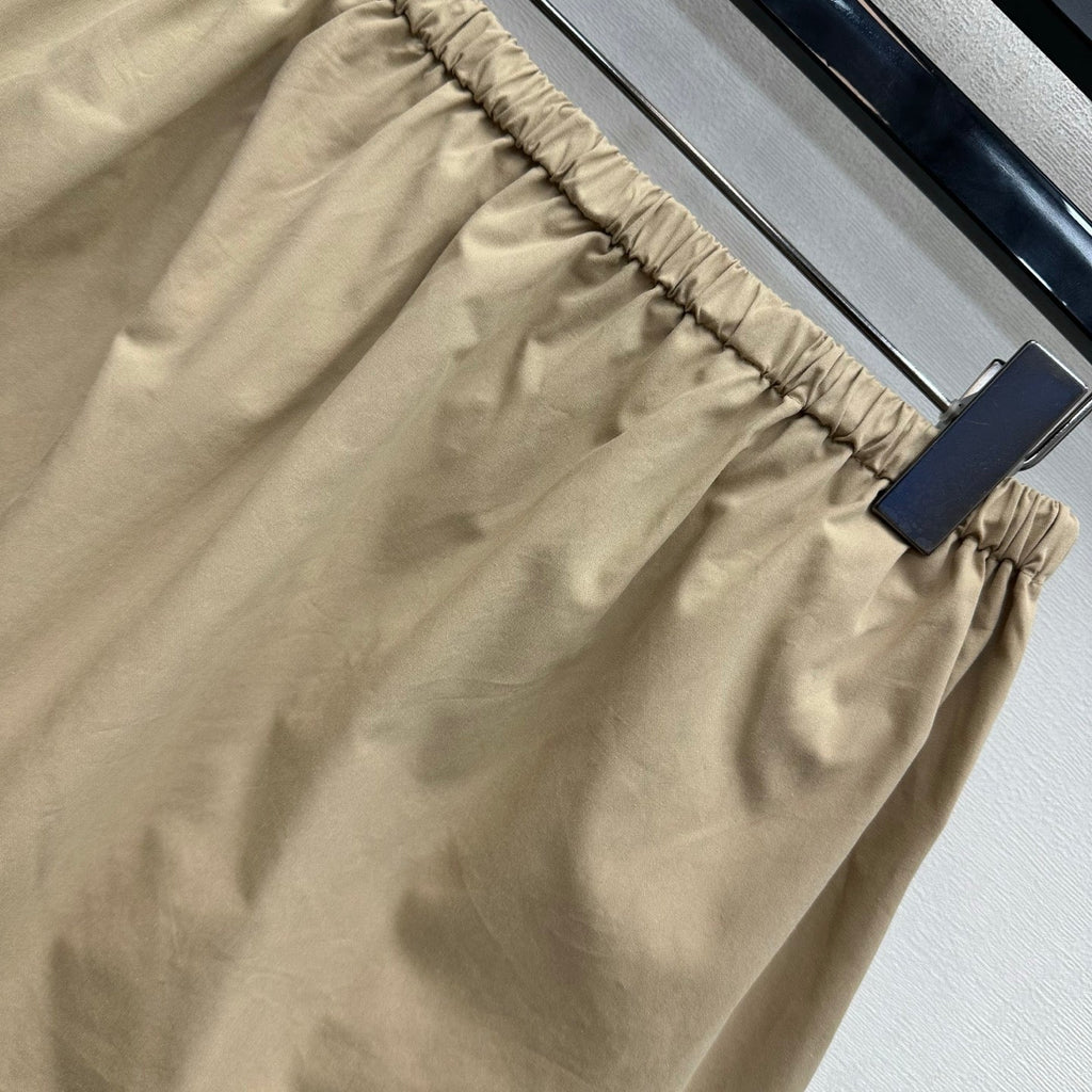 MiuMiu/26 New Embroidered Utility Mini Skirt