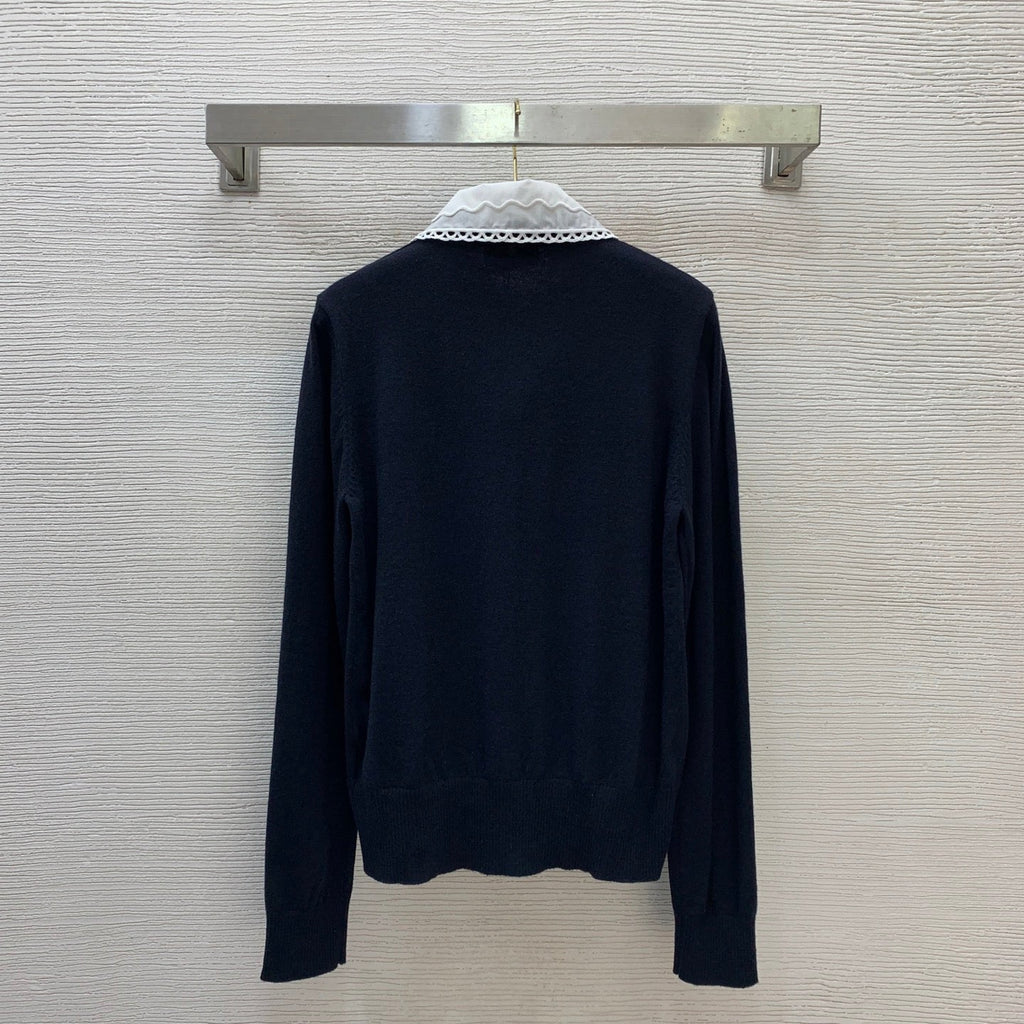 MiuMiu/26 Early Spring New Wool Long Sleeve