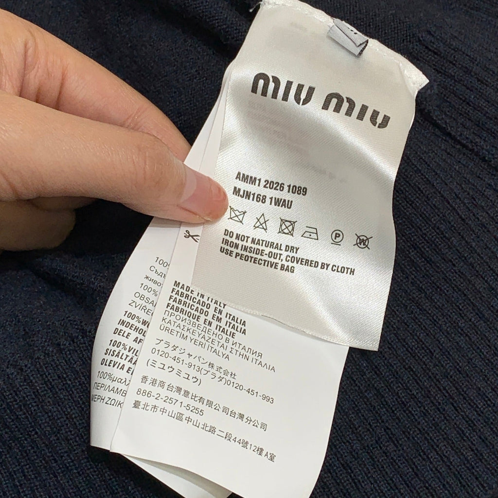 MiuMiu/26 Early Spring New Wool Long Sleeve