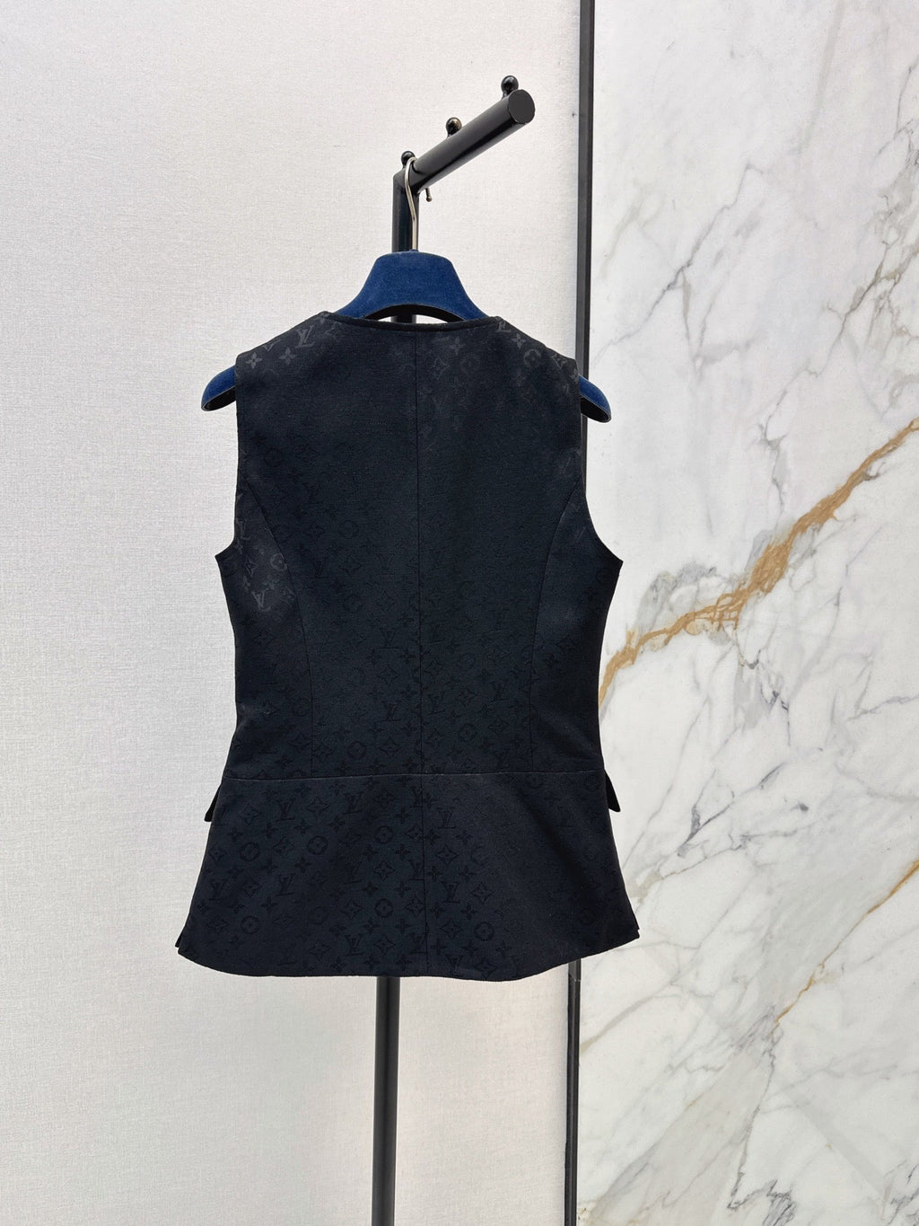 Black Denim Vest
