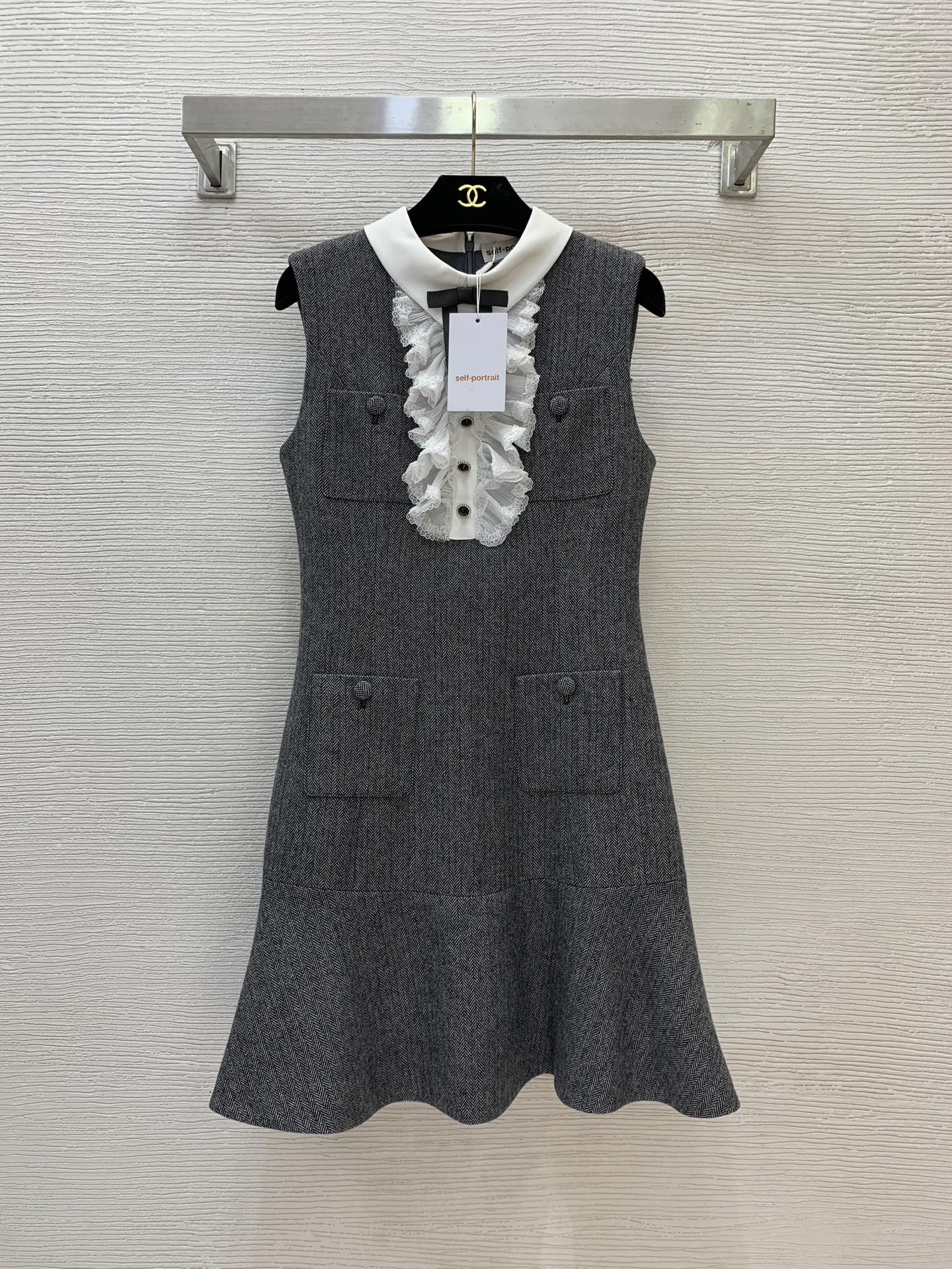 self-portrait/26 New Vest Dress