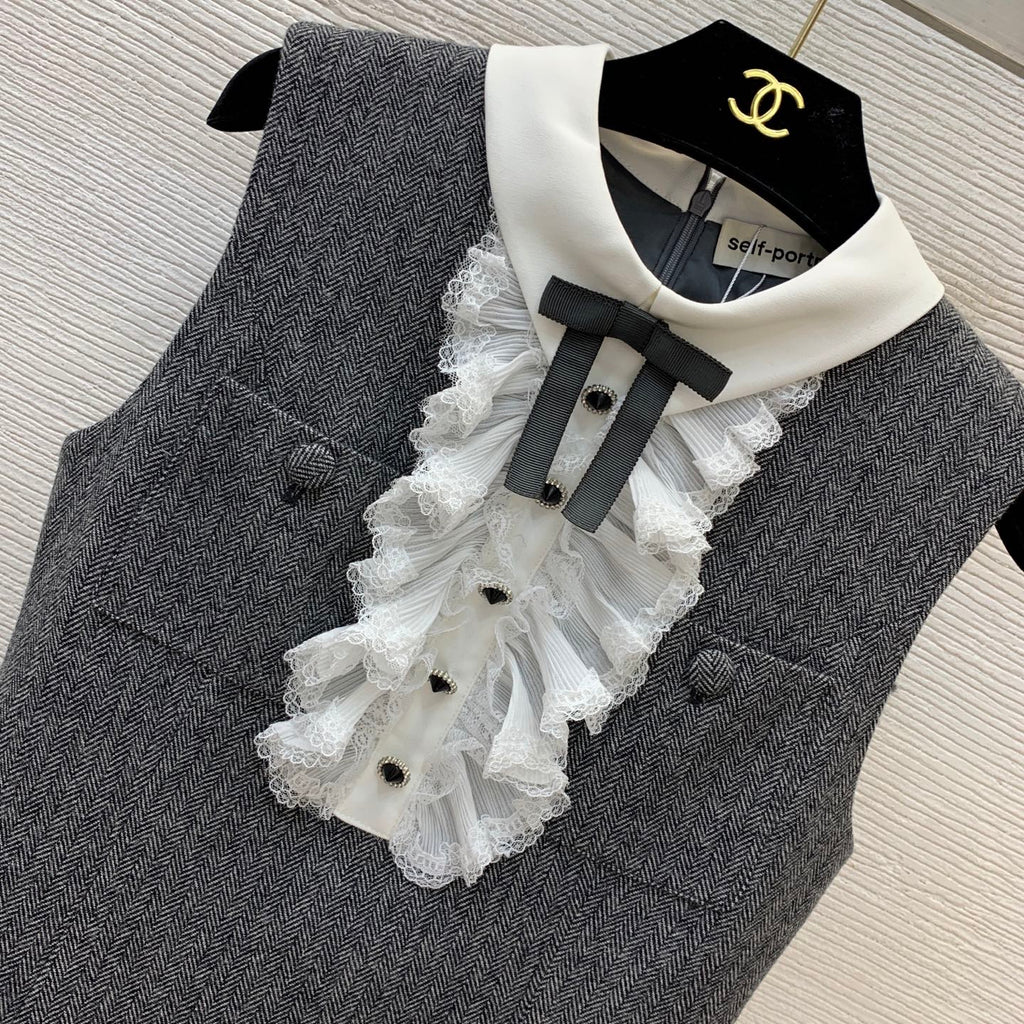 self-portrait/26 New Vest Dress