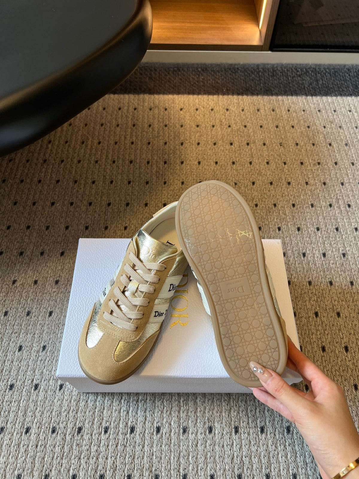 Casual Paneled German Army Trainers