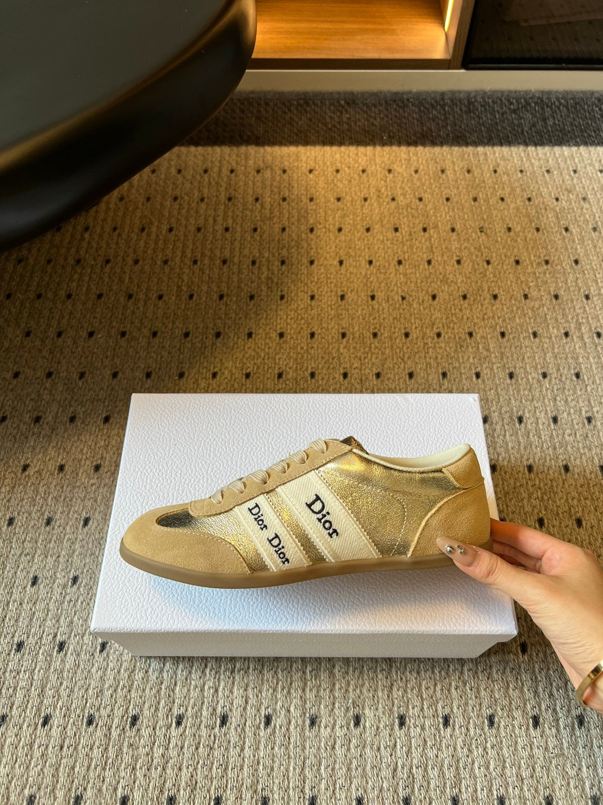 Casual Paneled German Army Trainers
