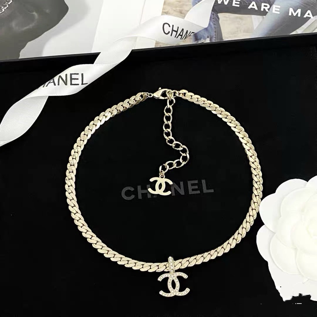 Gold Snake Chain Necklace
