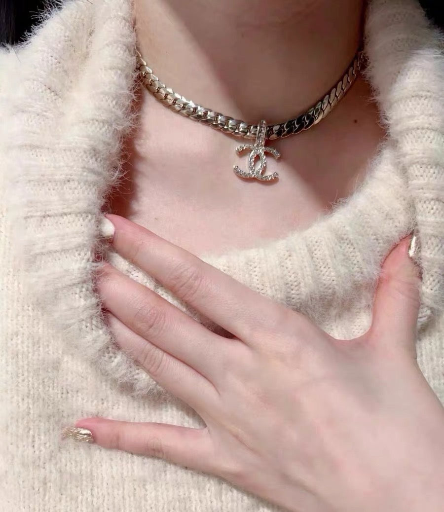 Gold Snake Chain Necklace