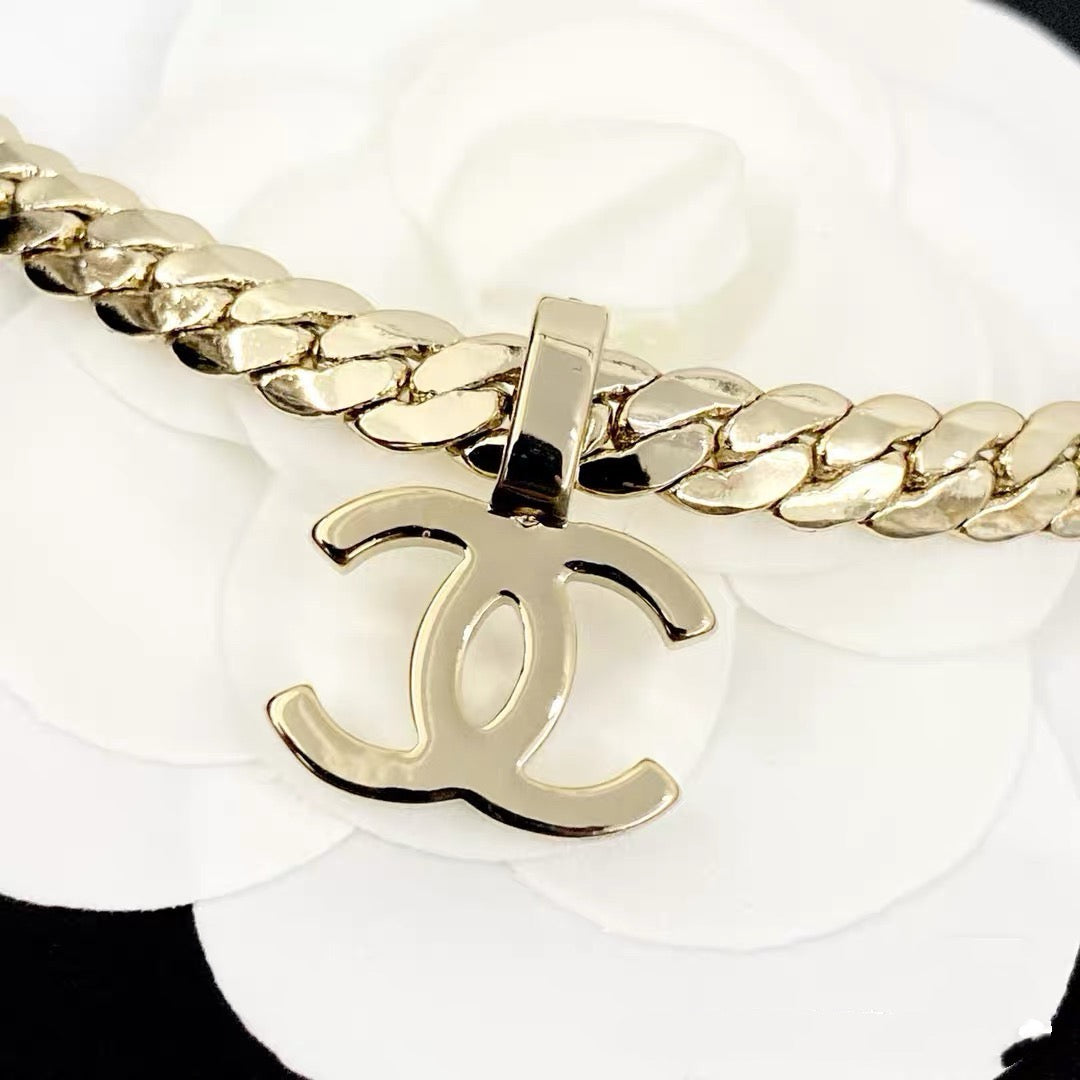 Gold Snake Chain Necklace
