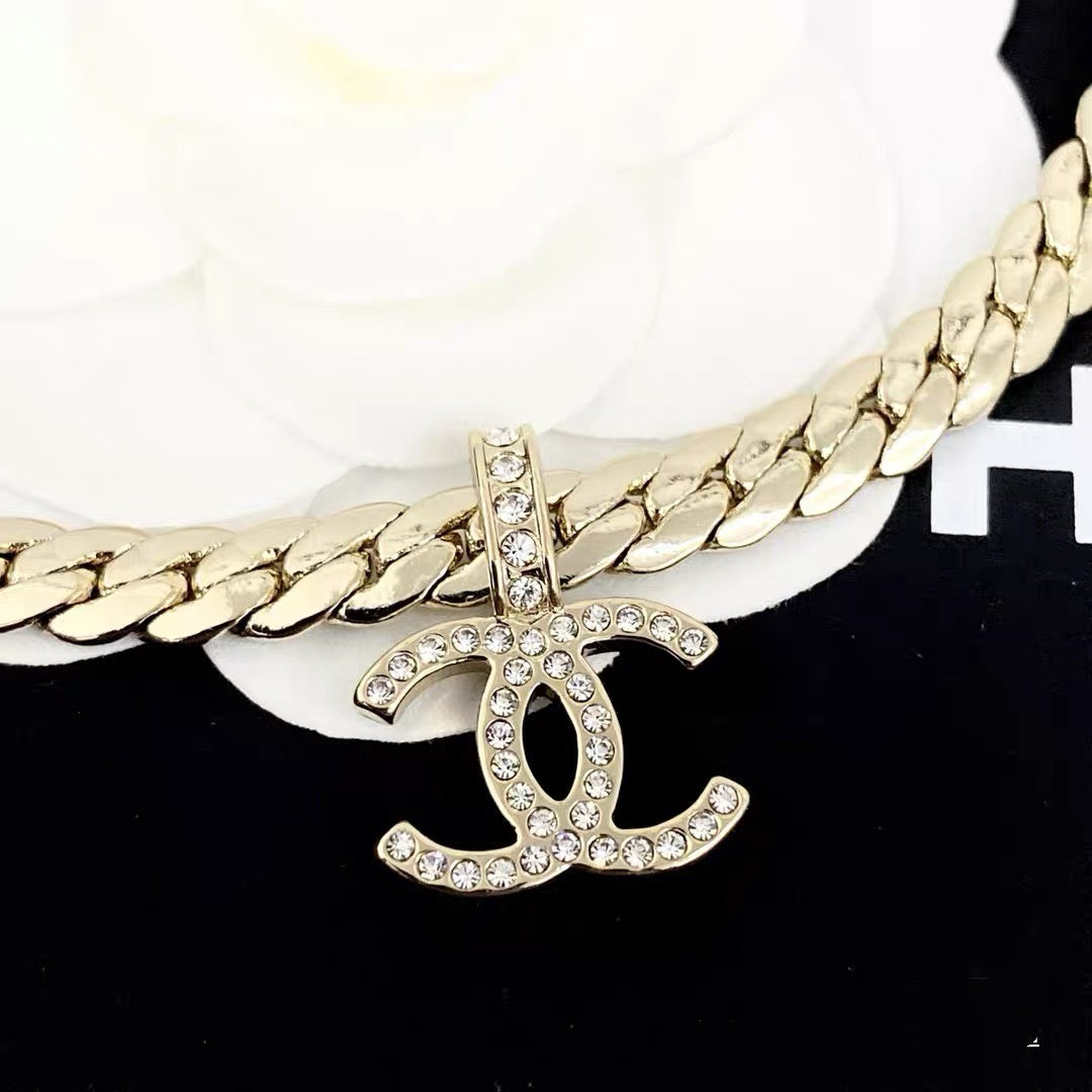 Gold Snake Chain Necklace