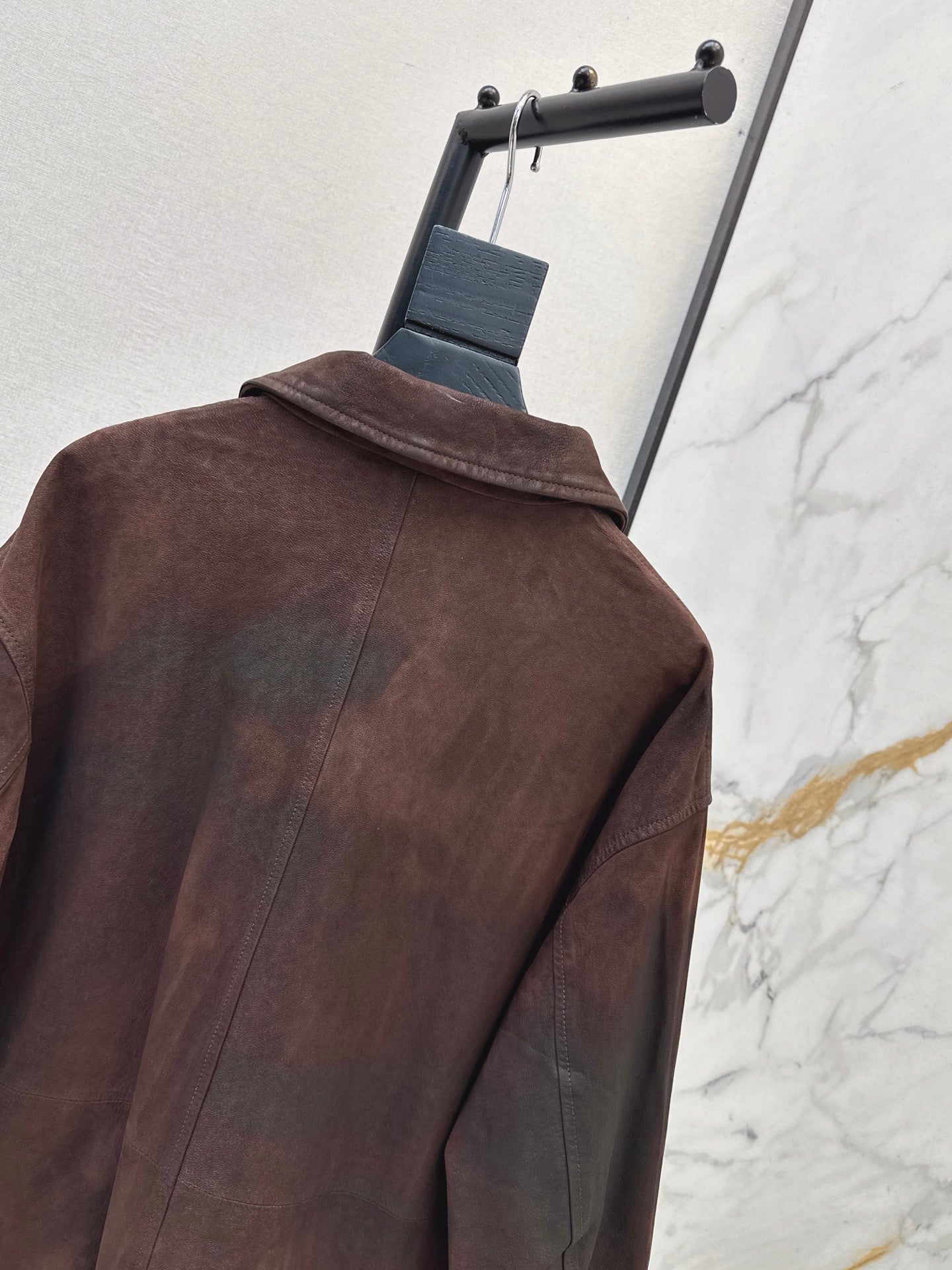 Hermès/26Ss Fall-Winter Latest Lambskin Jacket