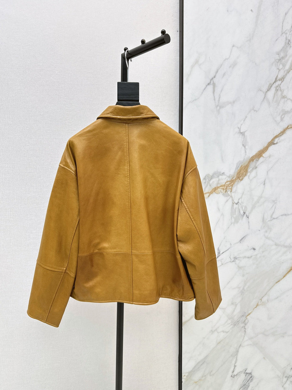 Hermès/26Ss Fall-Winter Latest Lambskin Jacket