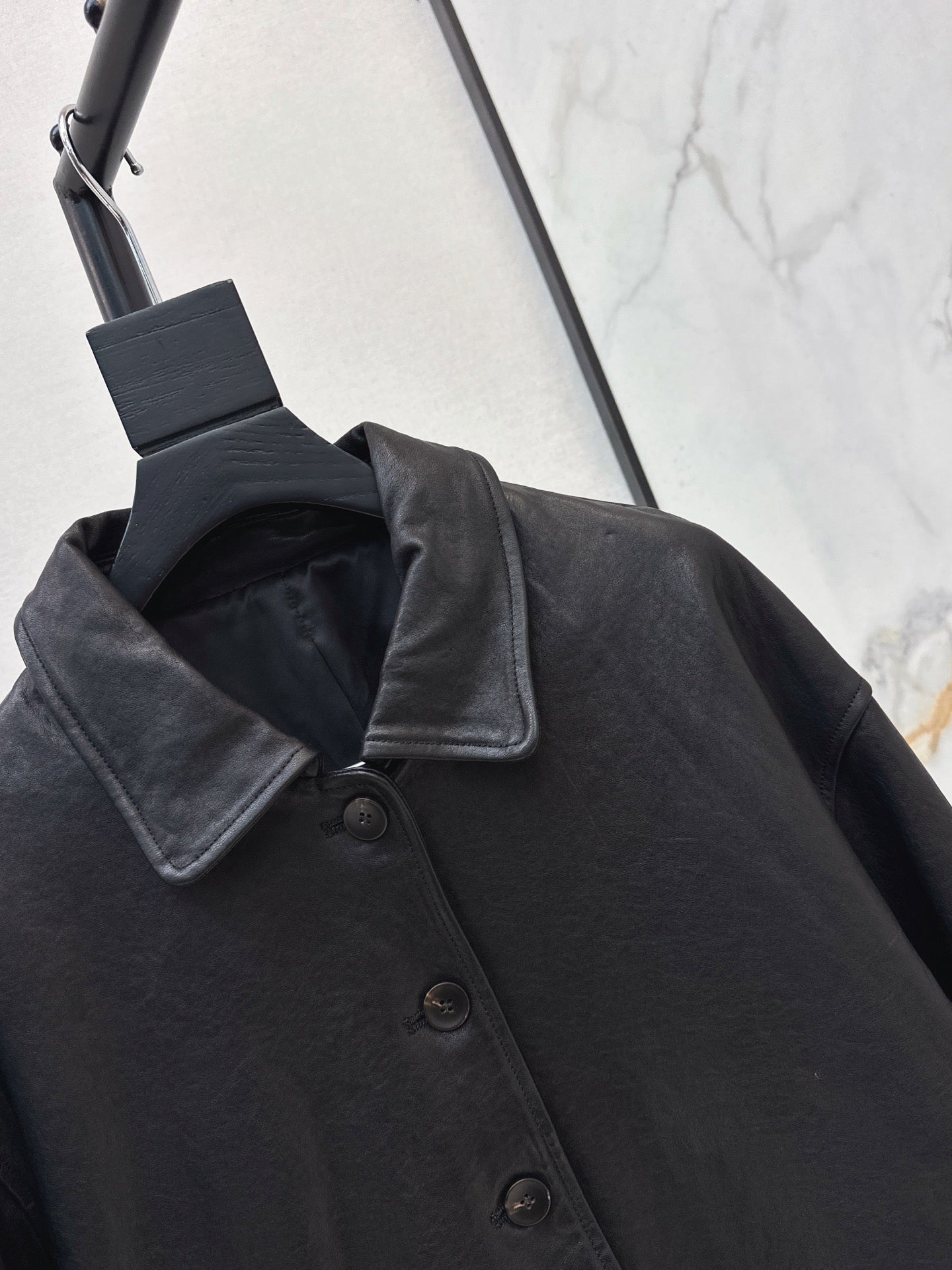 Hermès/26Ss Fall-Winter Latest Lambskin Jacket