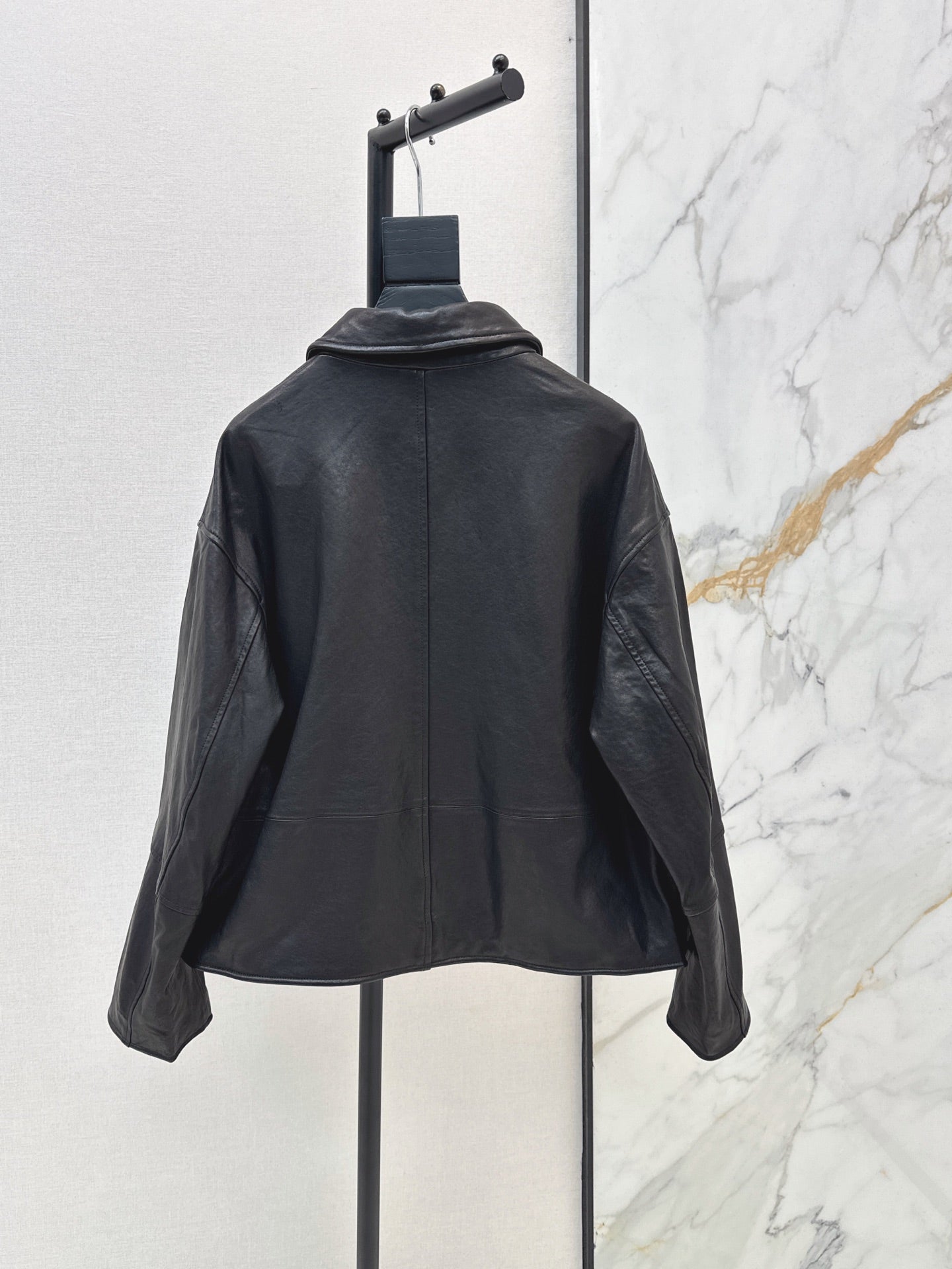 Hermès/26Ss Fall-Winter Latest Lambskin Jacket