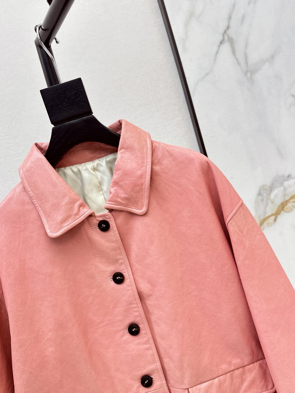 Hermès/26Ss Fall-Winter Latest Lambskin Jacket