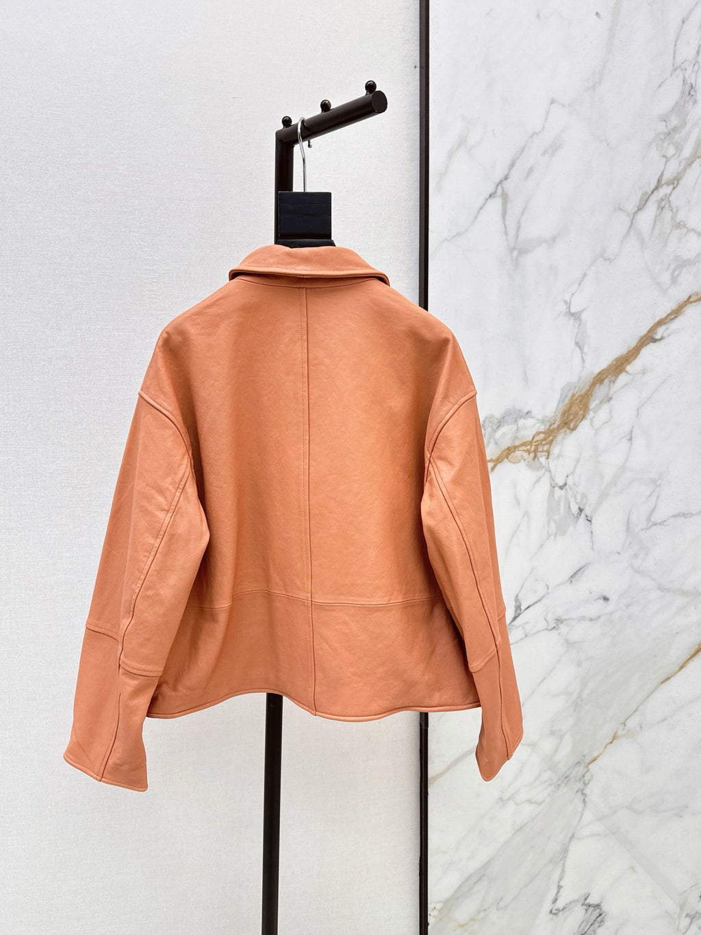Hermès/26Ss Fall-Winter Latest Lambskin Jacket
