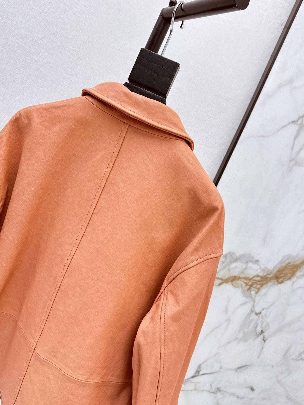 Hermès/26Ss Fall-Winter Latest Lambskin Jacket
