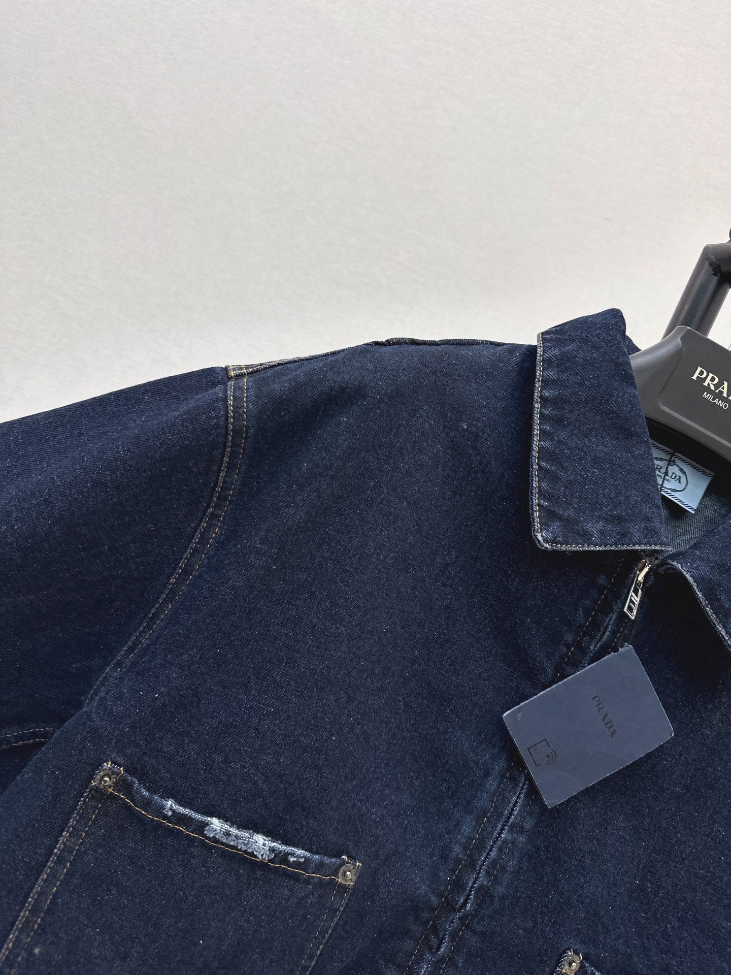 Prada/26Ss Early Autumn New Denim Jacket