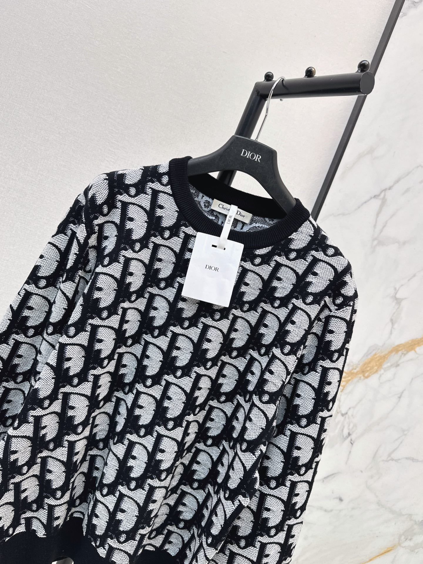 Dior/26Ss Early Autumn Latest Round Neck Sweater