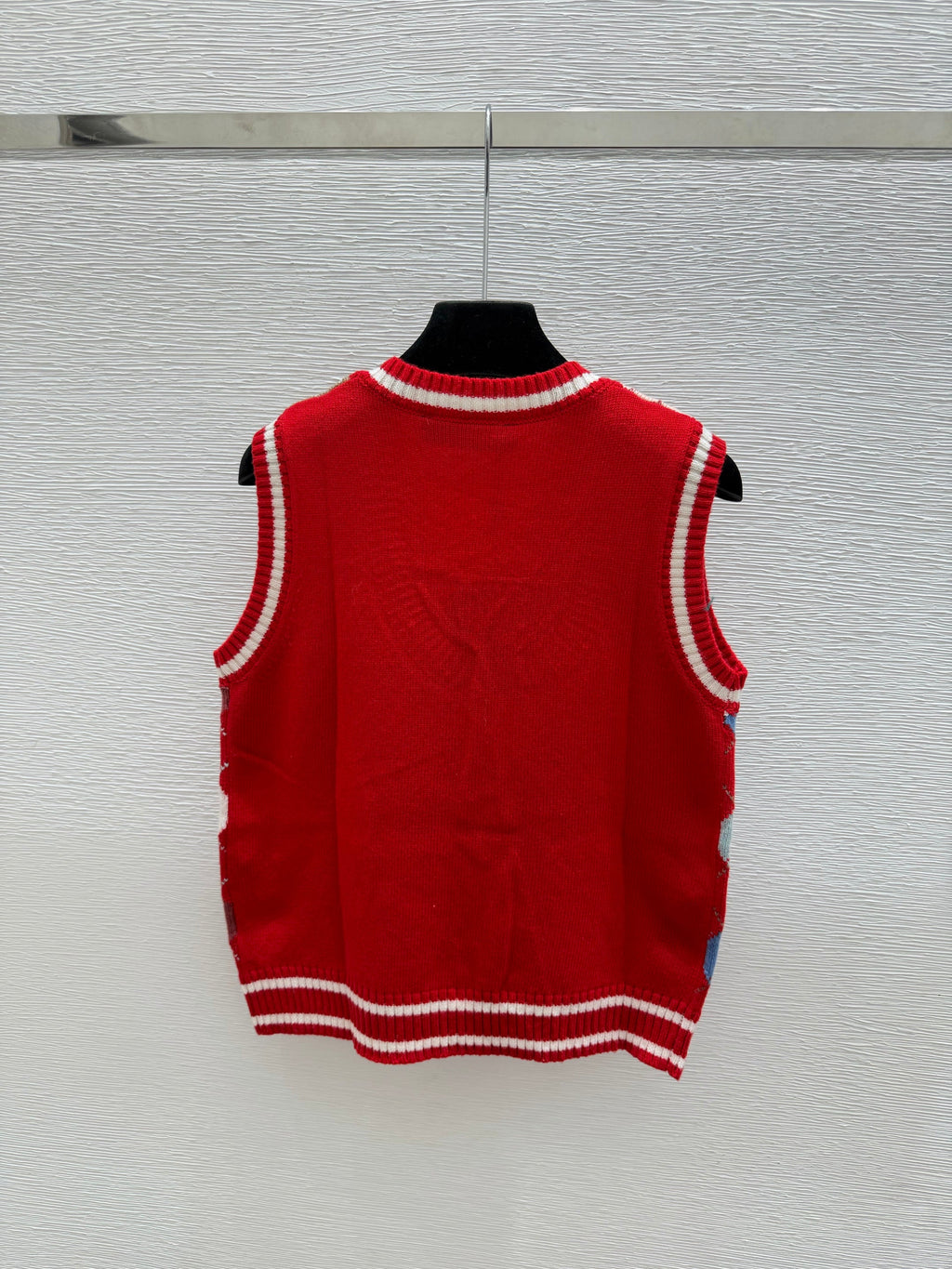 Louis Vuitton / 26 New Double C Stripe Hooded Knit Vest