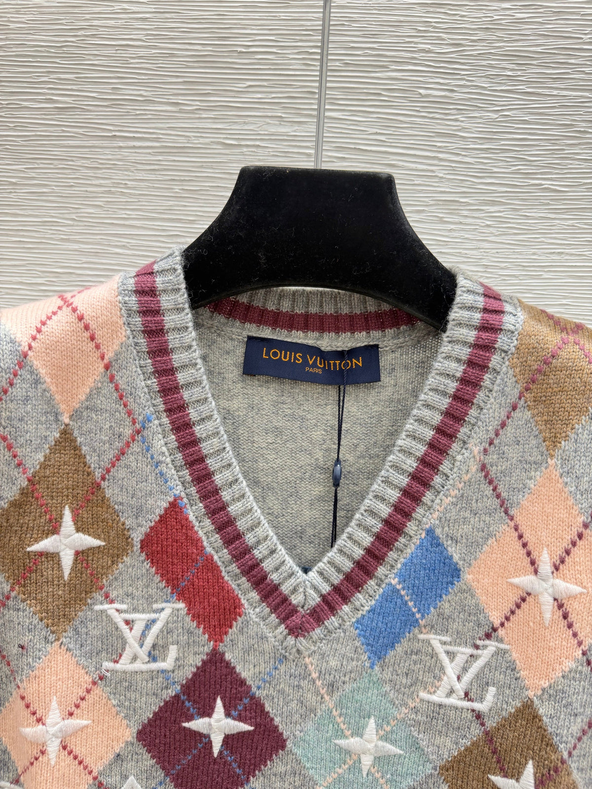 Louis Vuitton / 26 New Double C Stripe Hooded Knit Vest