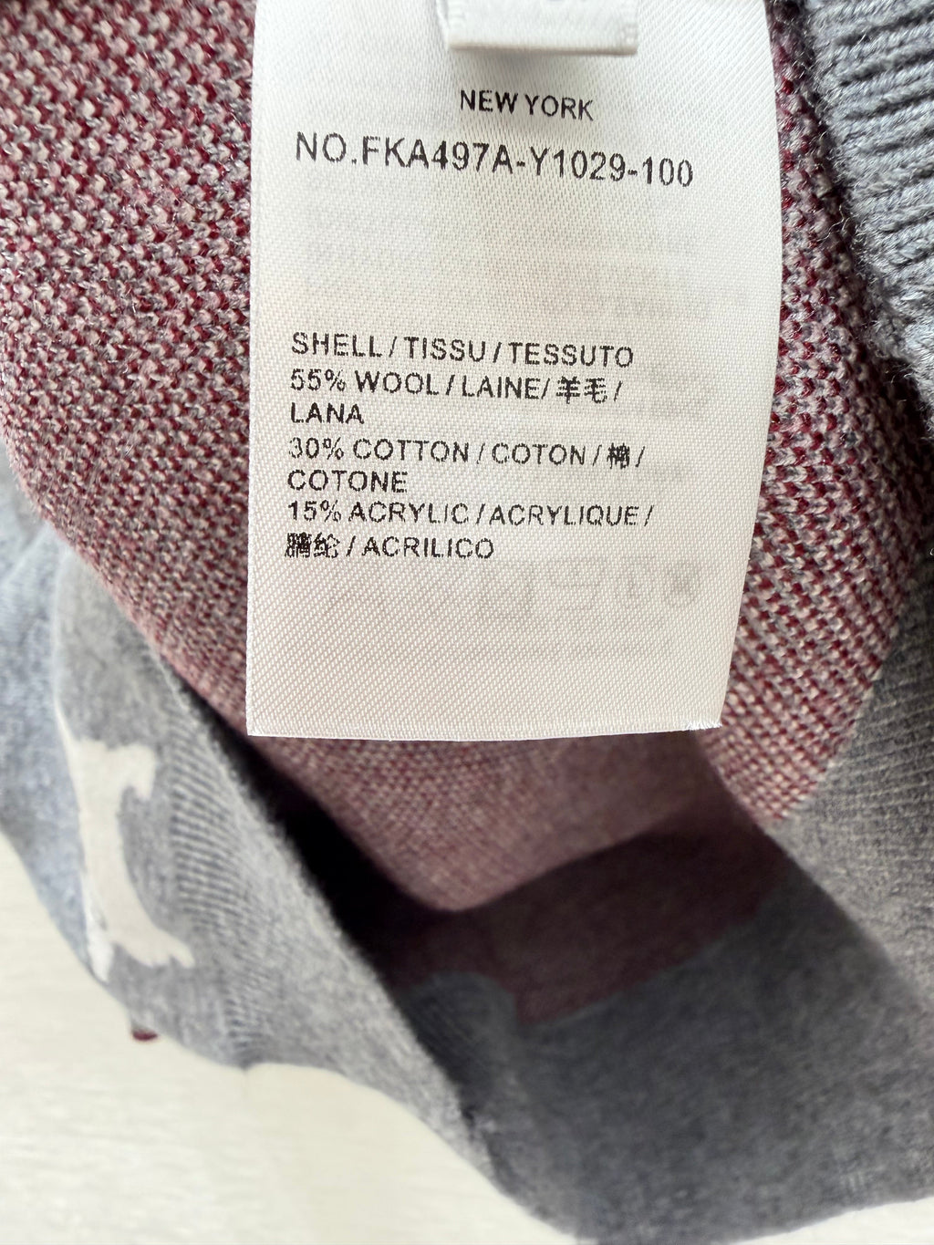 Thom Browne/26 New Puppy Knit Cardigan