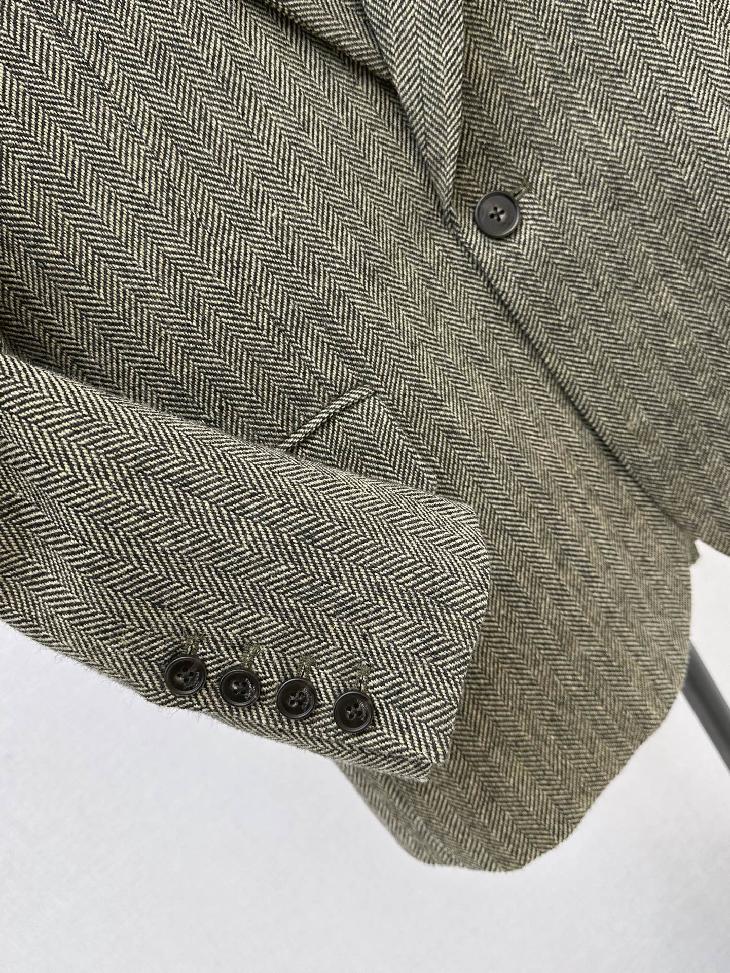 Yves Saint Laurent/26SS Autumn/Winter Latest Wool Oversized Suit Set
