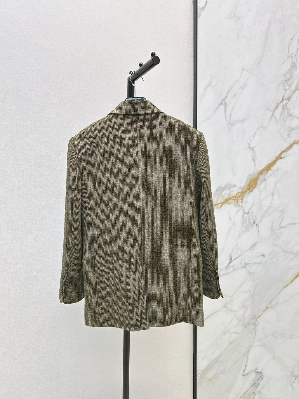 Yves Saint Laurent/26SS Autumn/Winter Latest Wool Oversized Suit Set