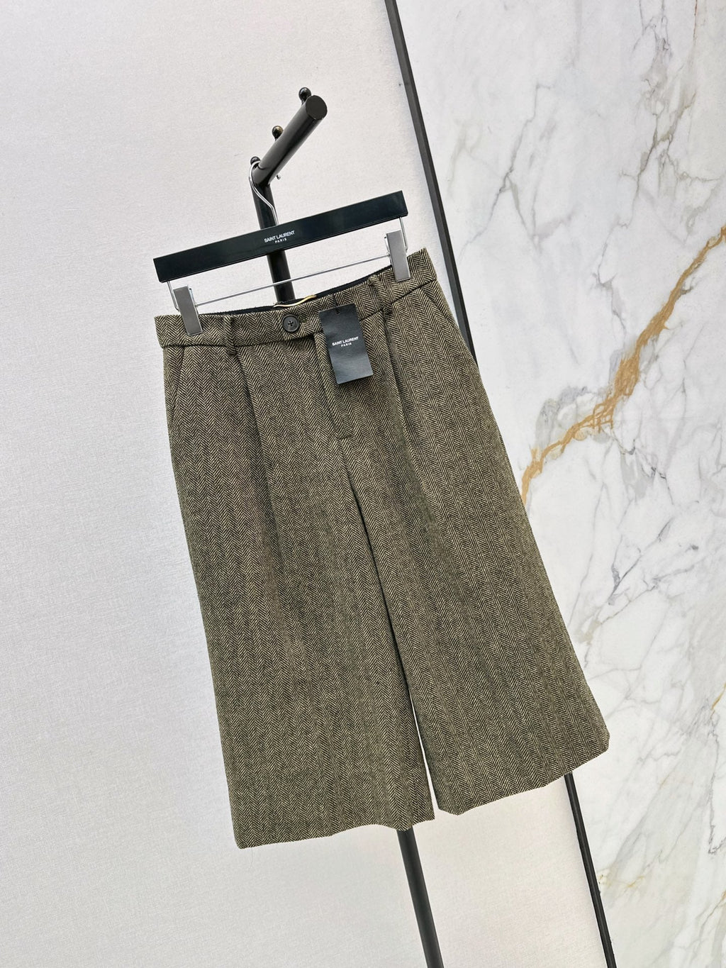 Yves Saint Laurent/26SS Autumn/Winter Latest Wool Oversized Suit Set