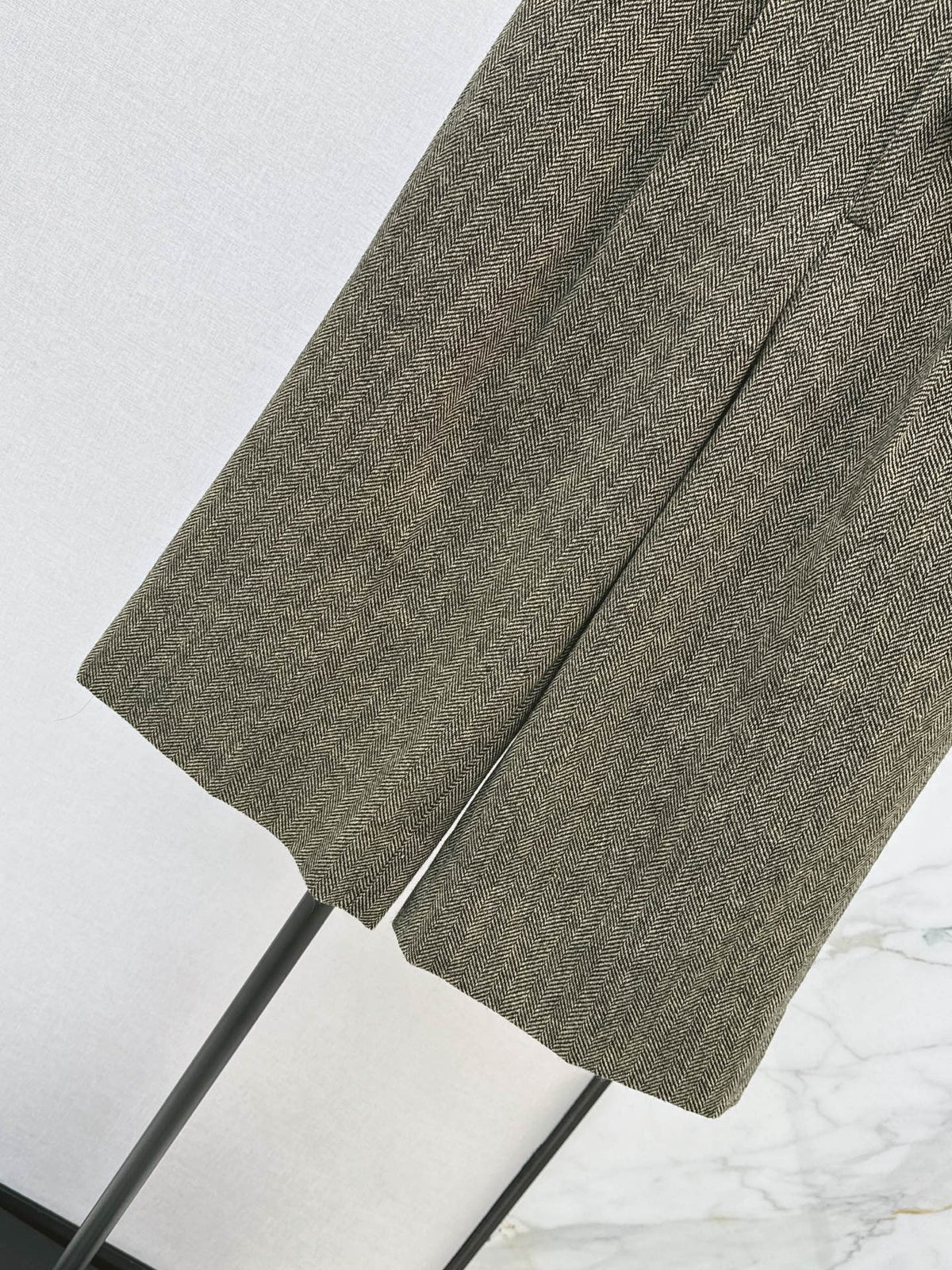 Yves Saint Laurent/26SS Autumn/Winter Latest Wool Oversized Suit Set