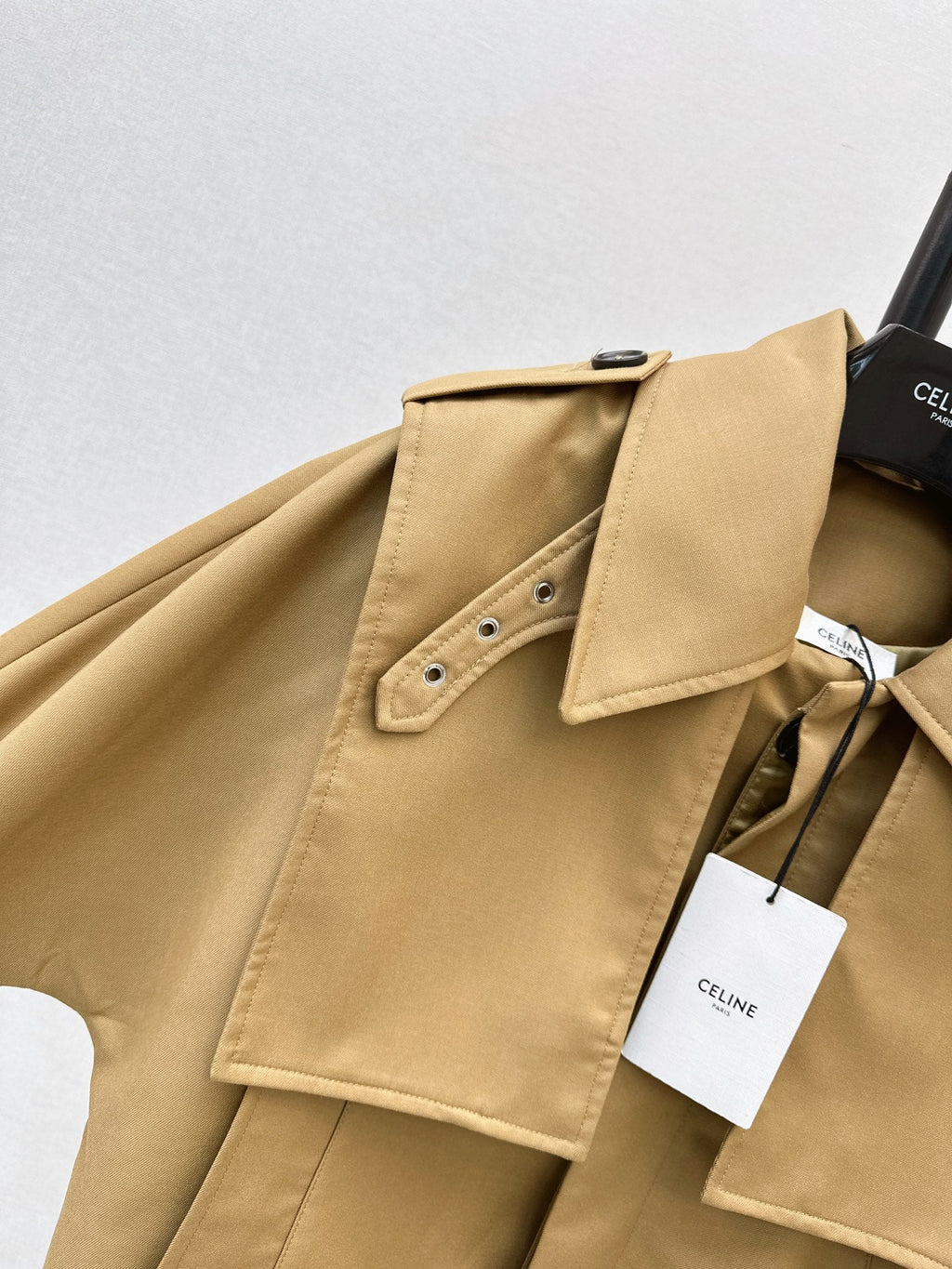 Celine/26 Autumn-Winter Latest Short Trench Coat