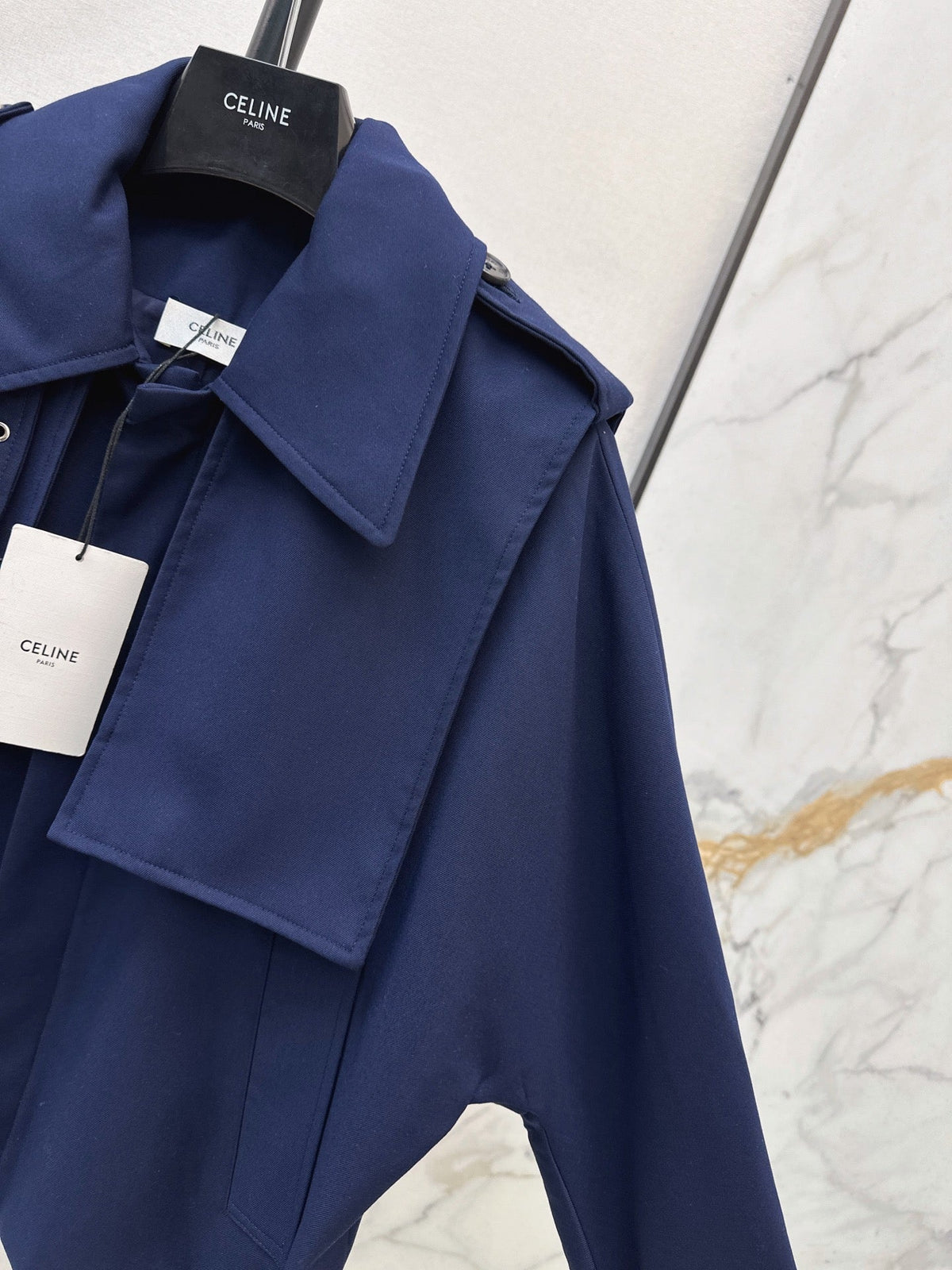 Celine/26 Autumn-Winter Latest Short Trench Coat