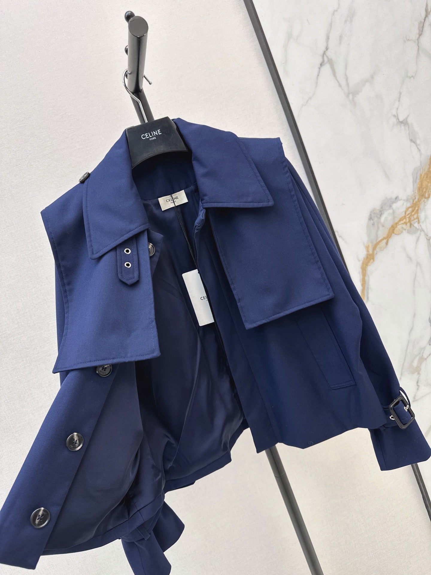 Celine/26 Autumn-Winter Latest Short Trench Coat