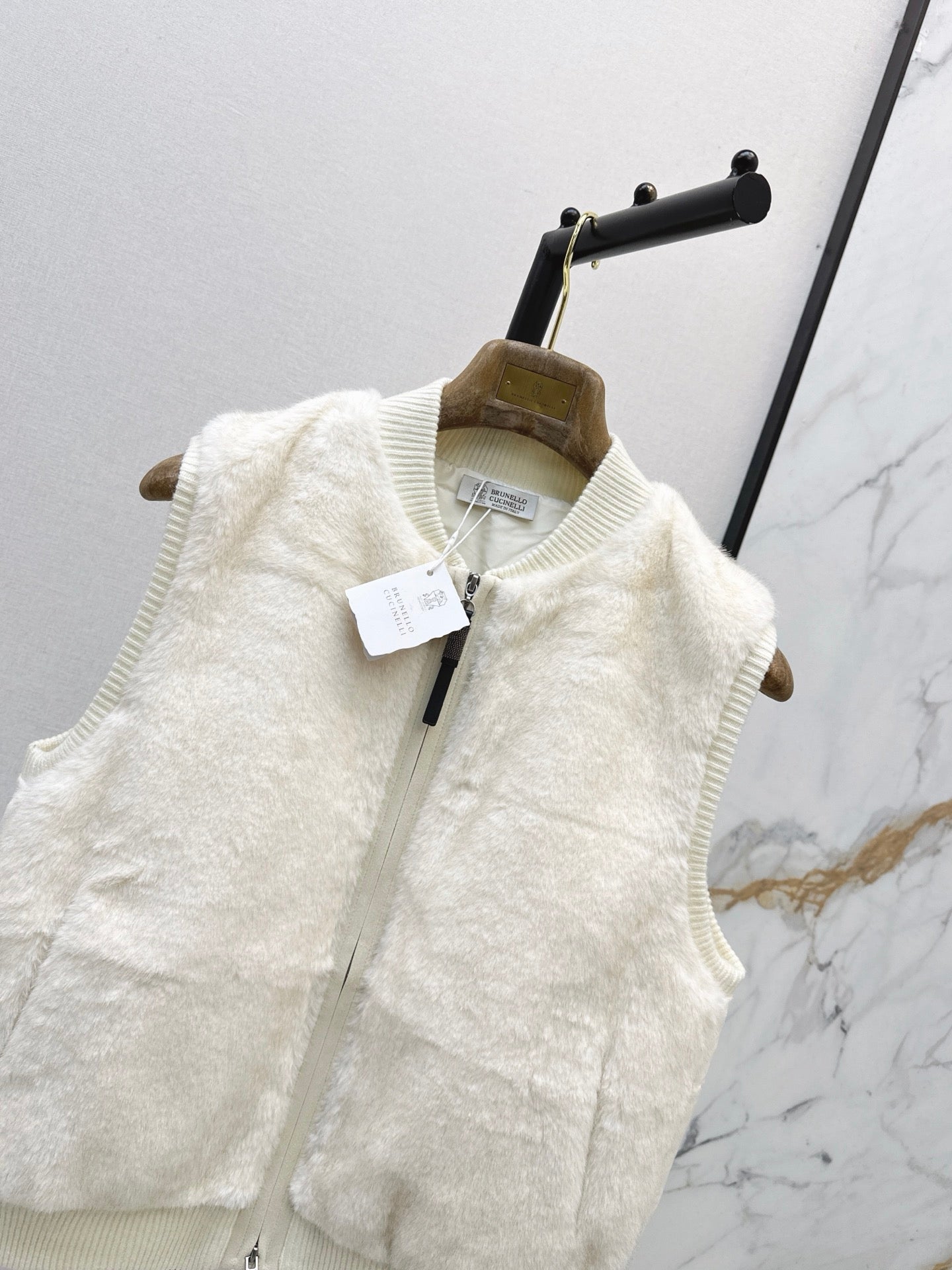 Brunello Cucinelli/26 Fall/Winter Latest Stand-Collar Vest
