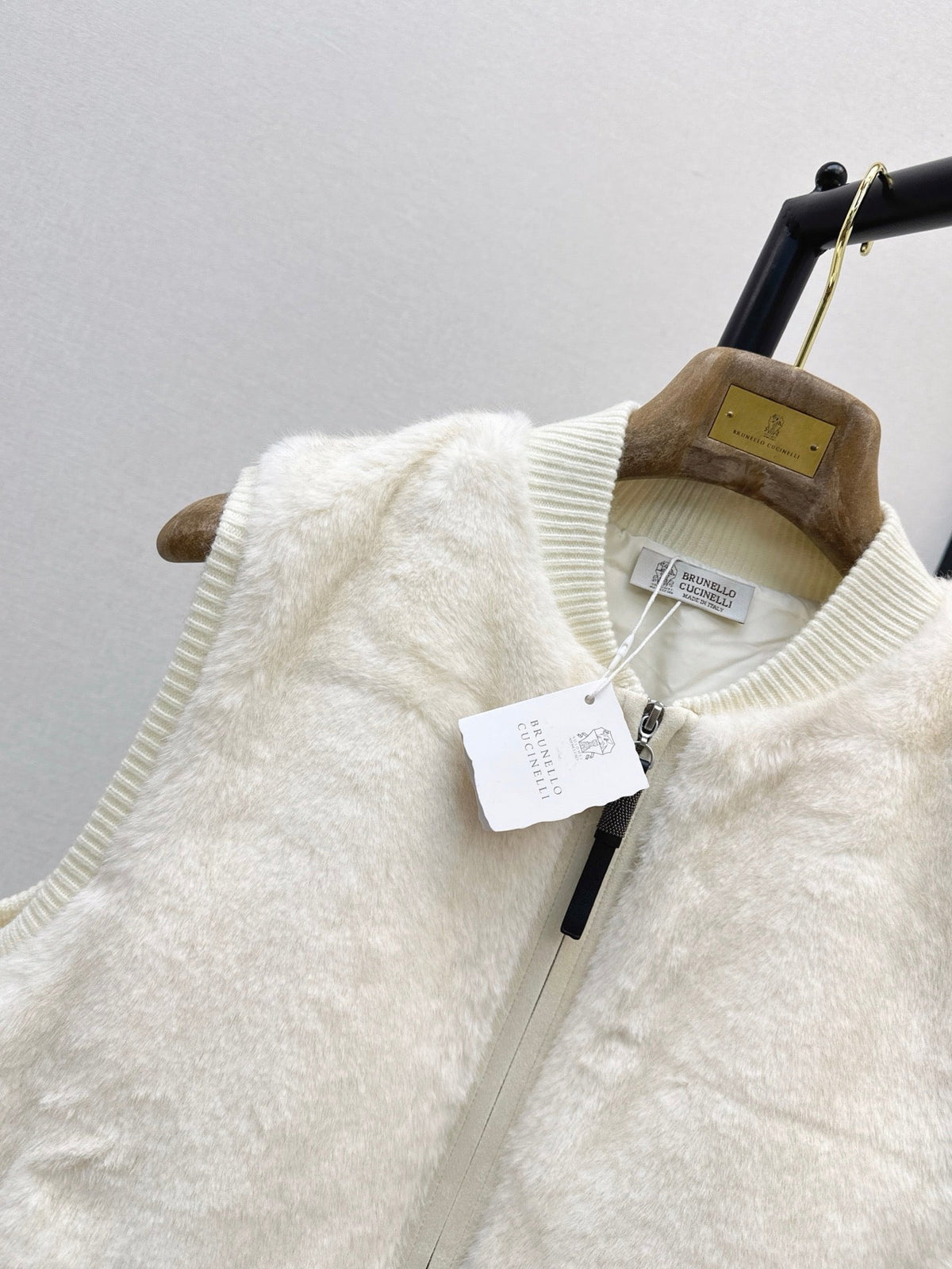 Brunello Cucinelli/26 Fall/Winter Latest Stand-Collar Vest