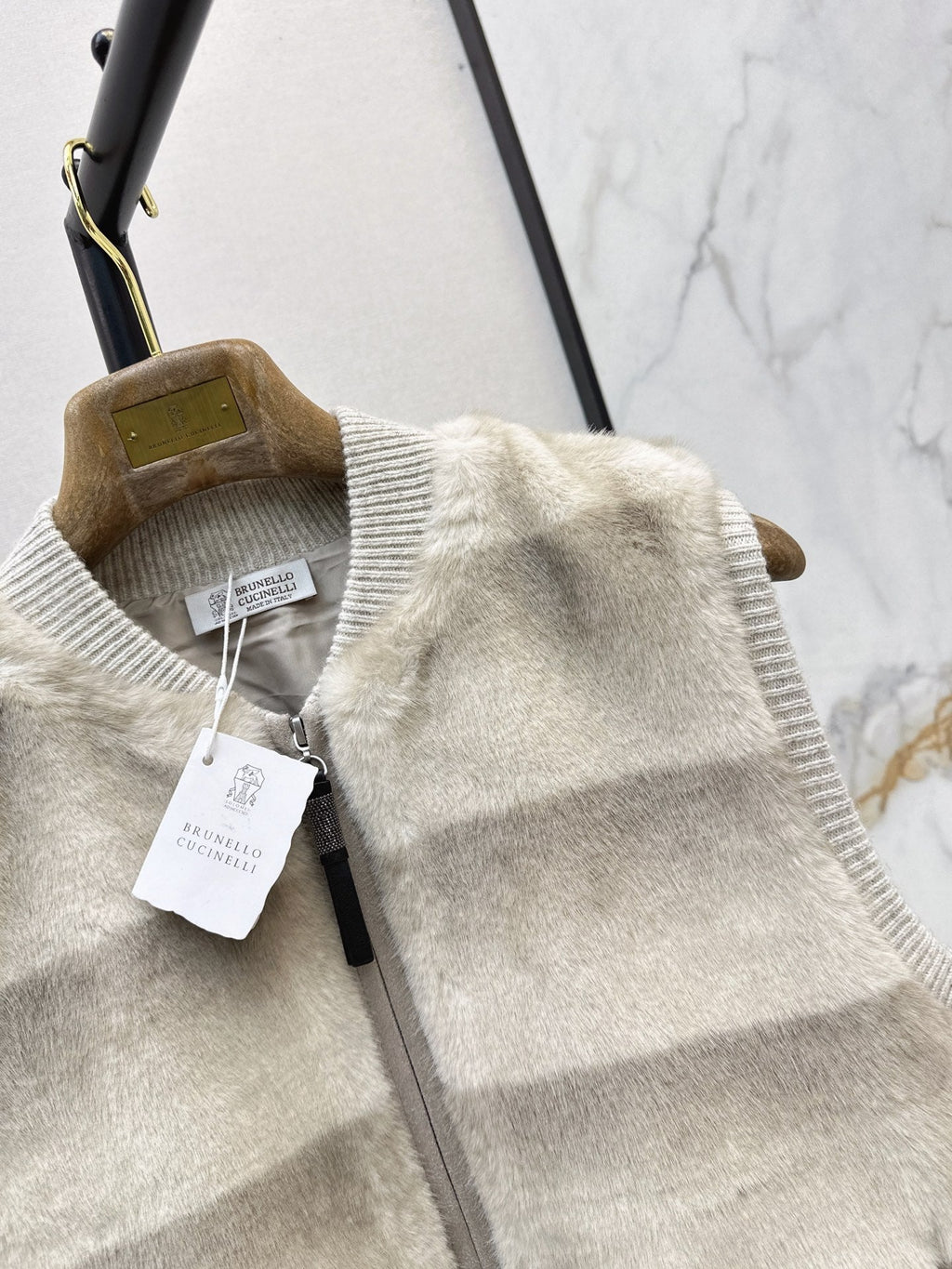 Brunello Cucinelli/26 Fall/Winter Latest Stand-Collar Vest