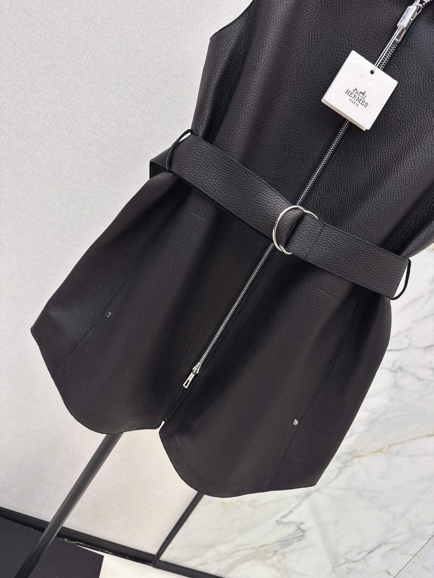 Hermès/26 Early Autumn Latest Genuine Leather Vest