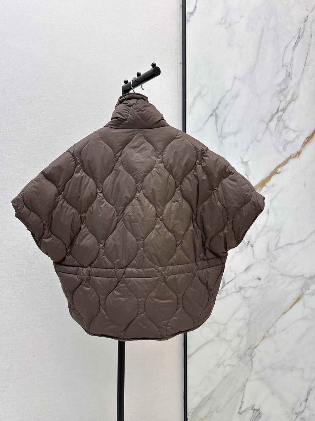 Max Mara/26 Fall and Winter Latest Cape-Style Stand Collar Down Jacket