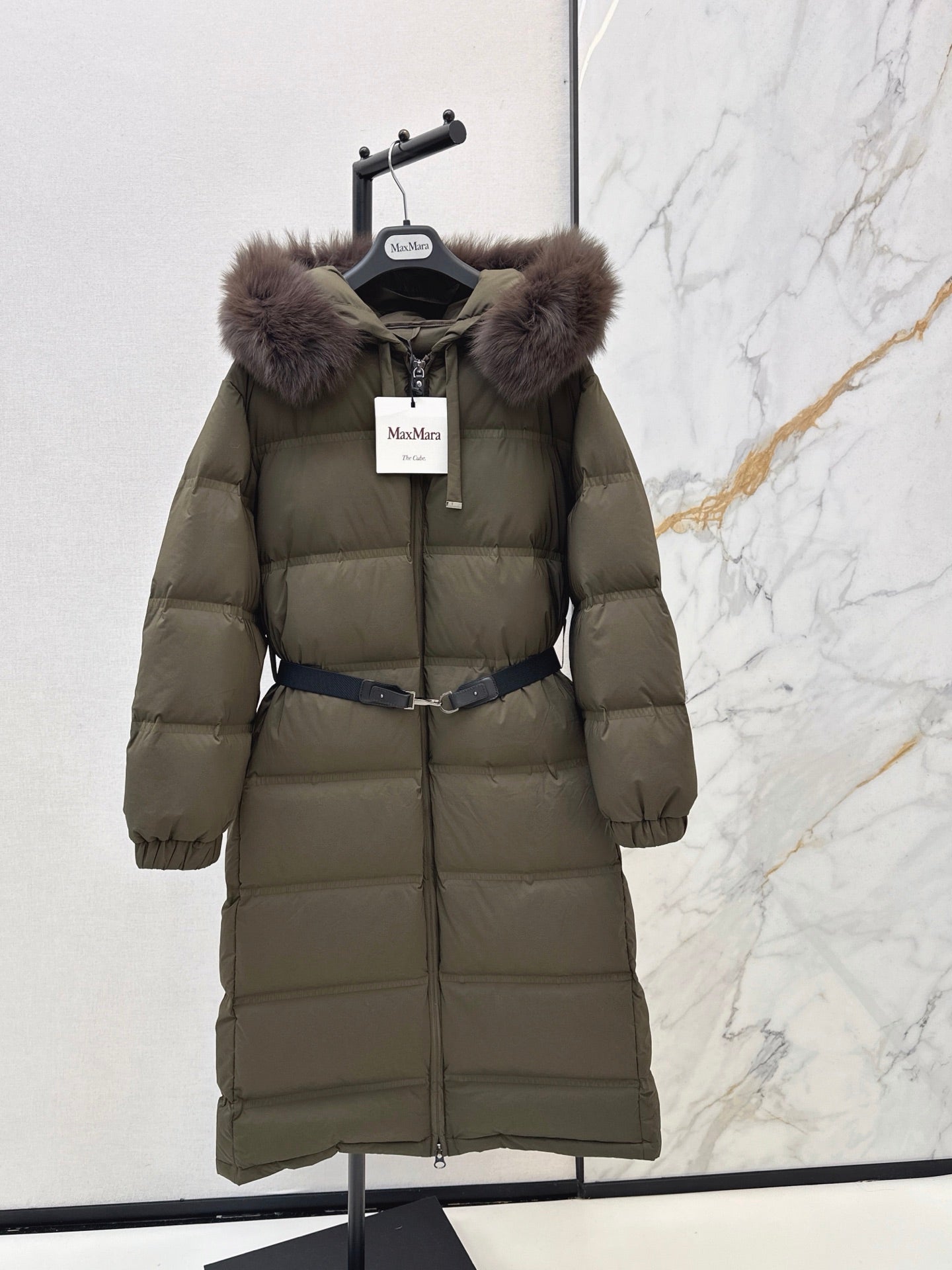 Max Mara/26 Fall/Winter Latest Hooded Down Jacket