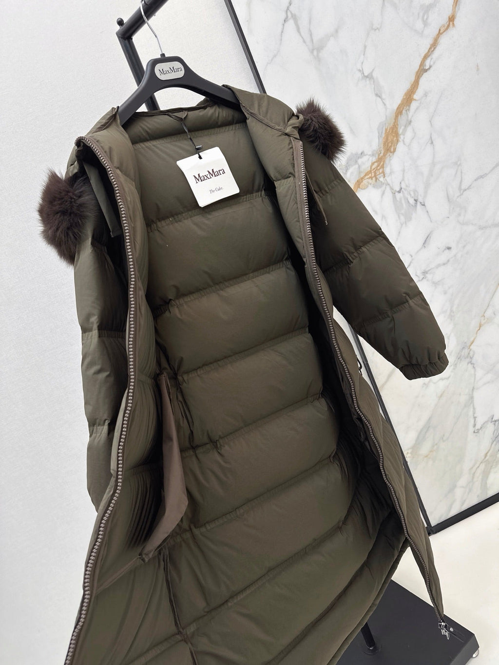 Max Mara/26 Fall/Winter Latest Hooded Down Jacket