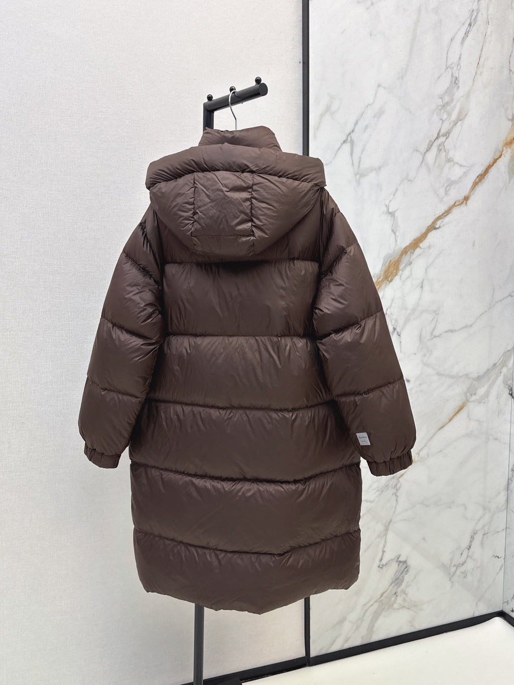 Max Mara/26 Autumn and Winter Latest Hooded Down Jacket