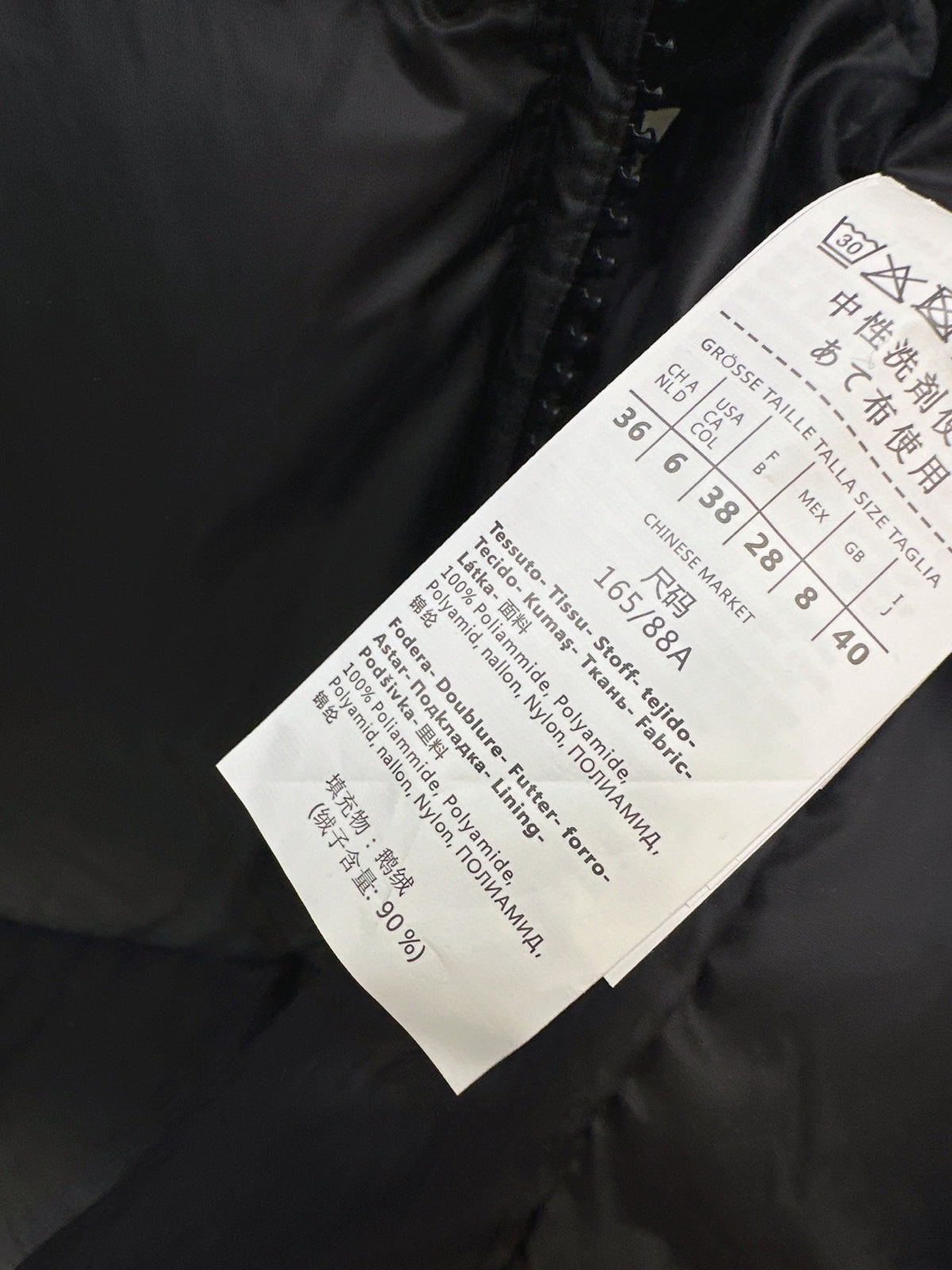 Max Mara/26 Autumn and Winter Latest Hooded Down Jacket